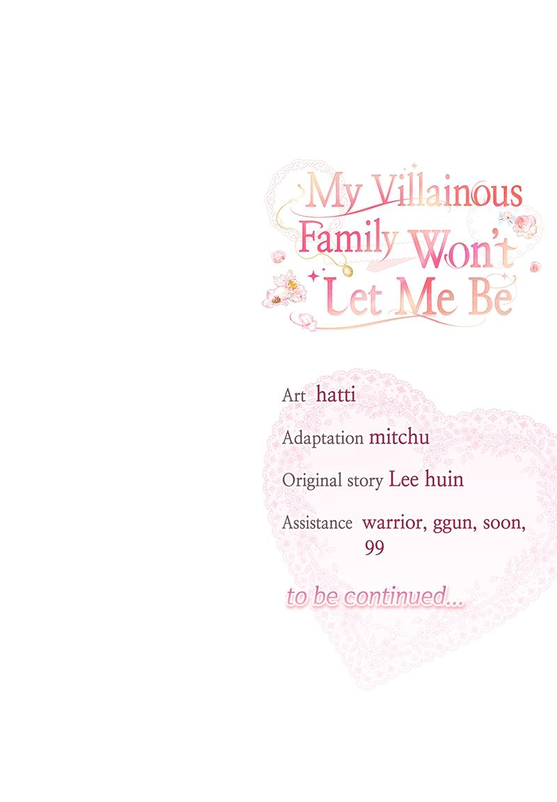 My Villainous Family Won't Let Me Be Chapter 25 - Page 86
