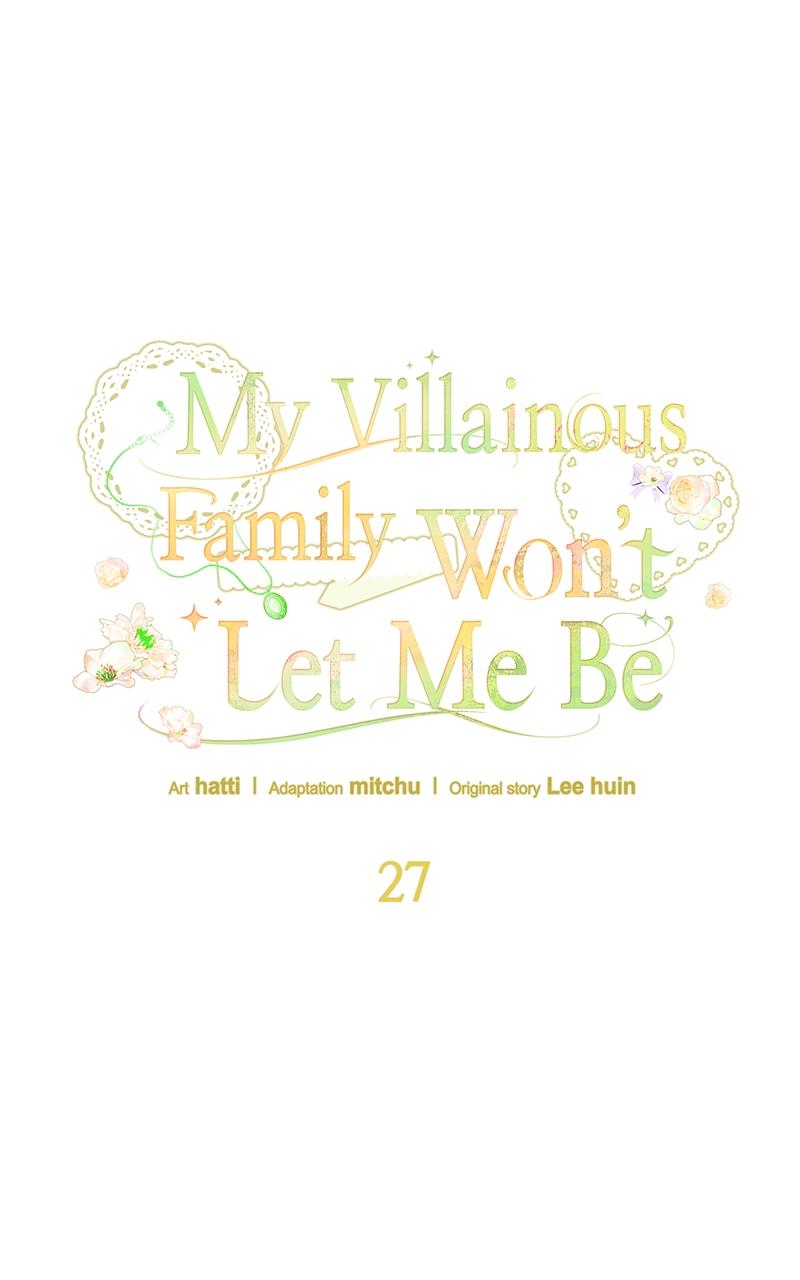 My Villainous Family Won't Let Me Be Chapter 27 - Page 21