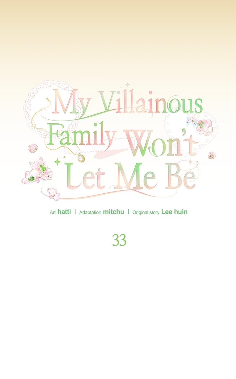 My Villainous Family Won't Let Me Be Chapter 33 - Page 25