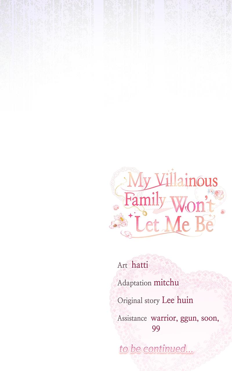 My Villainous Family Won't Let Me Be Chapter 34 - Page 87