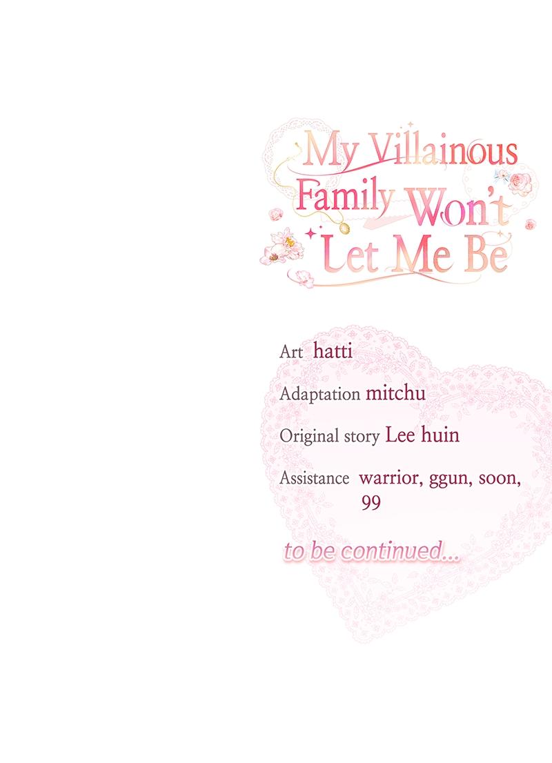 My Villainous Family Won't Let Me Be Chapter 35 - Page 98