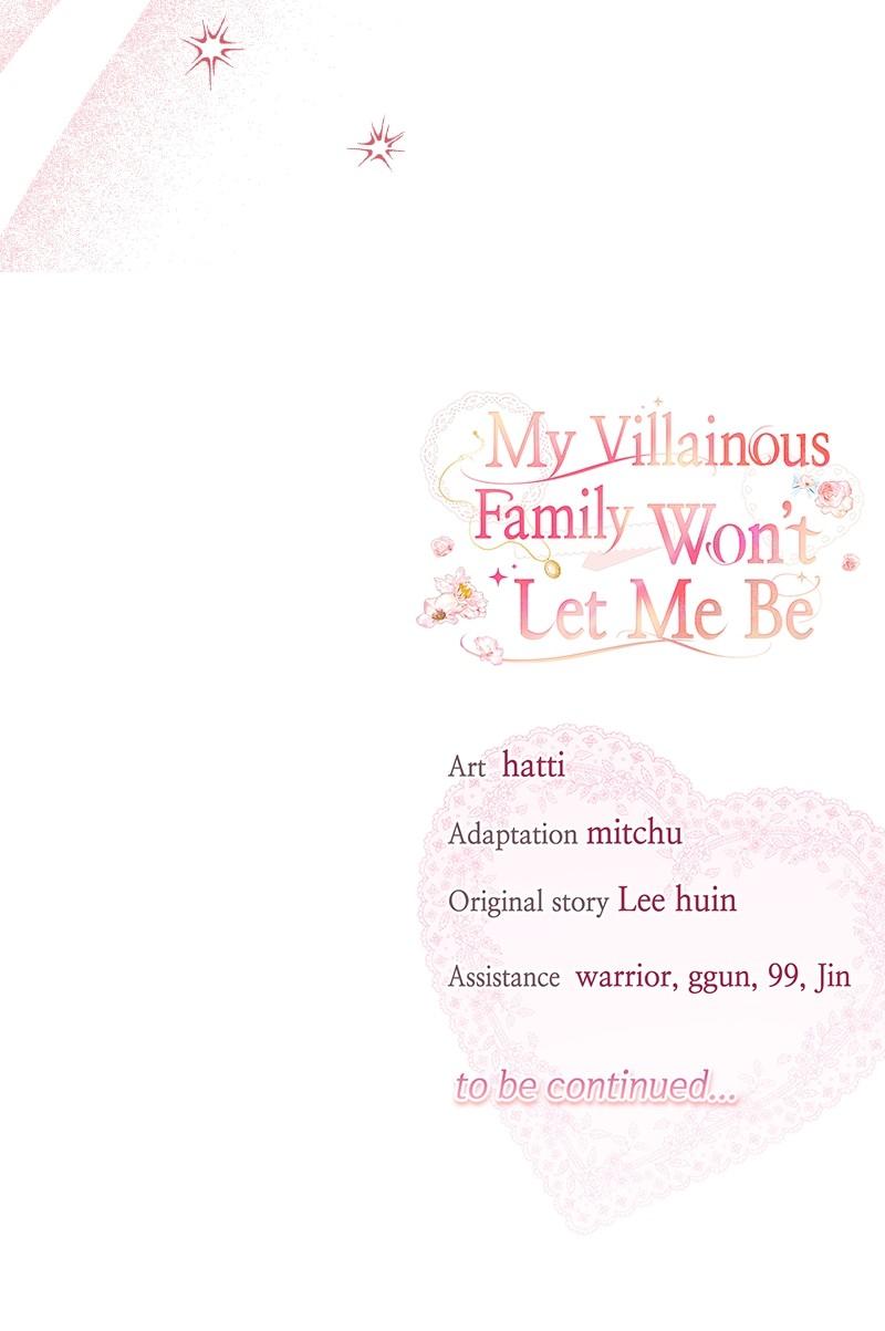My Villainous Family Won't Let Me Be Chapter 39 - Page 92