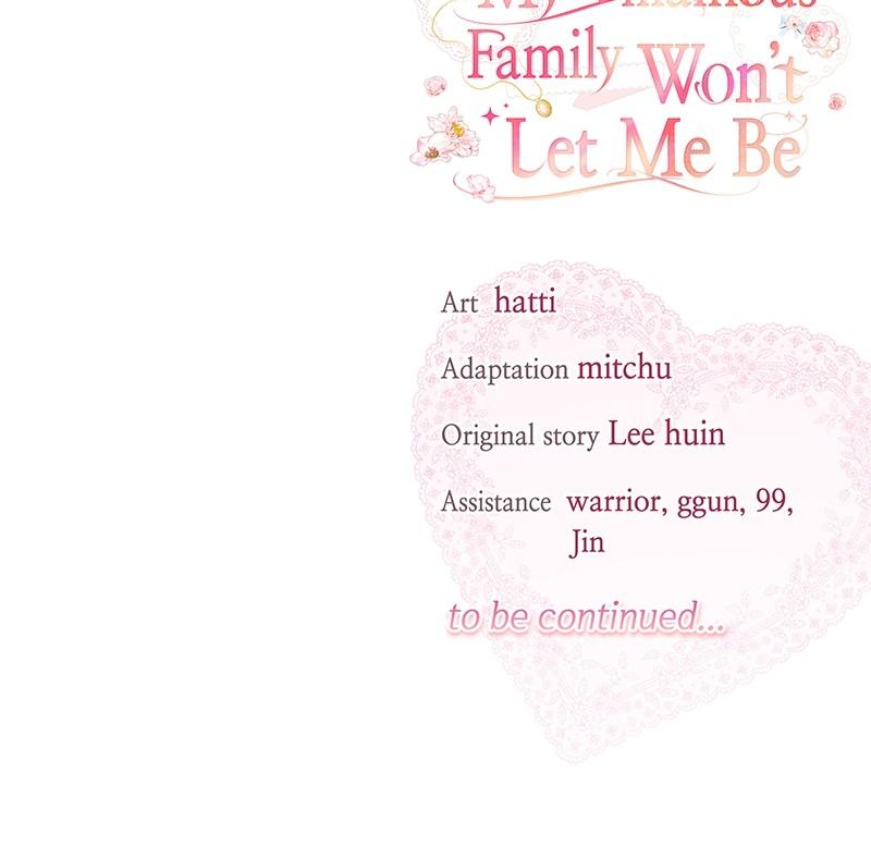 My Villainous Family Won't Let Me Be Chapter 40 - Page 88