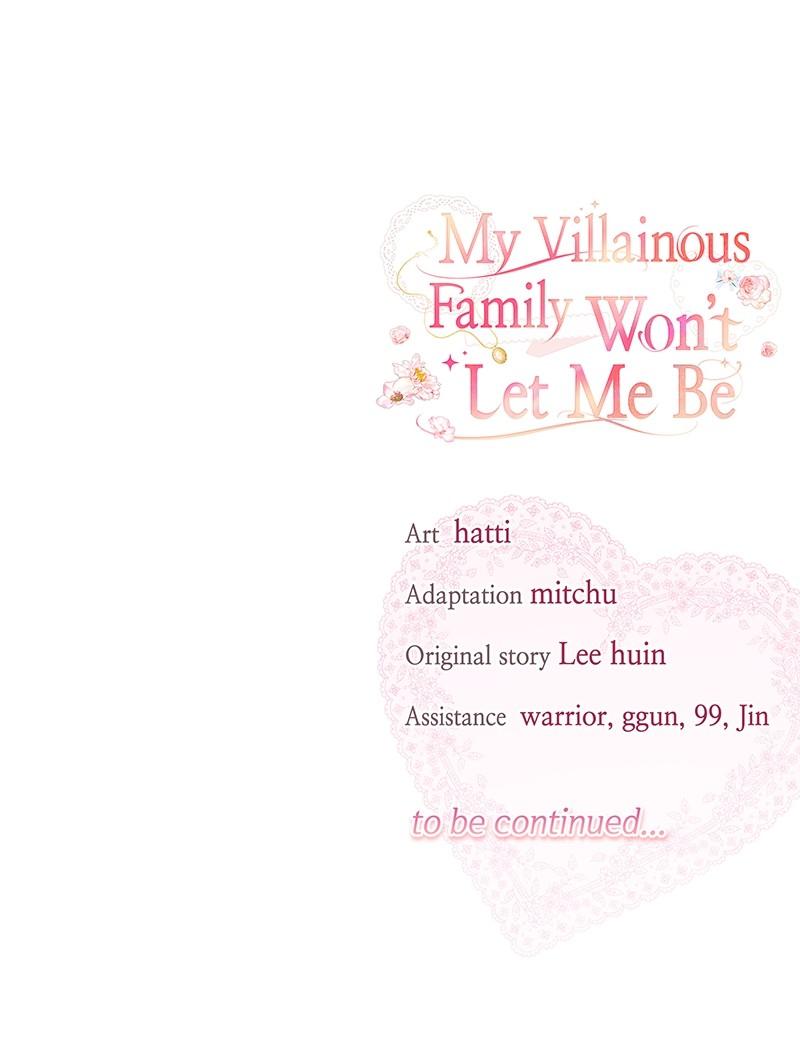My Villainous Family Won't Let Me Be Chapter 43 - Page 92