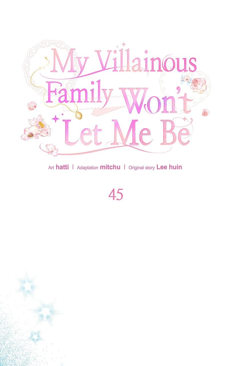 My Villainous Family Won't Let Me Be Chapter 45 - Page 24