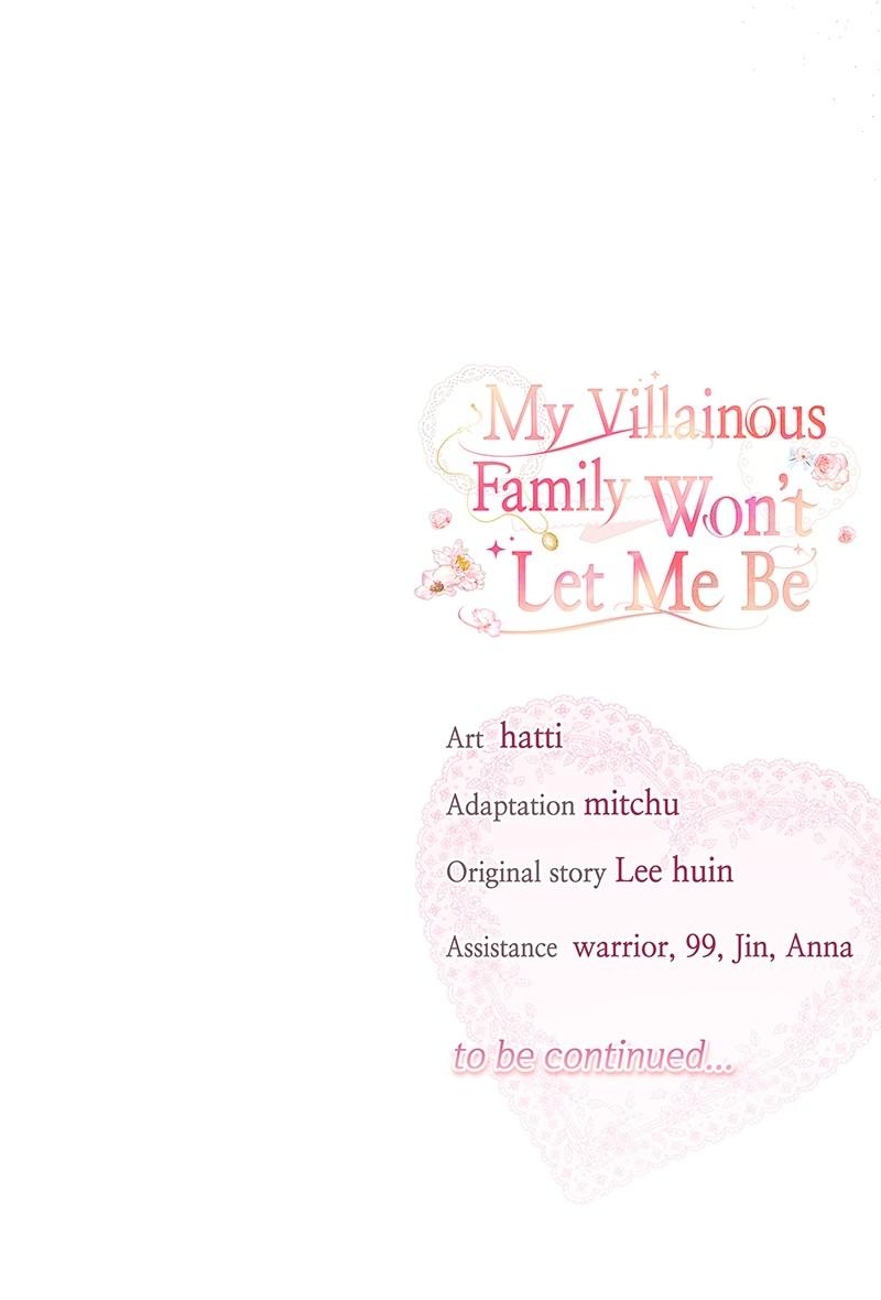 My Villainous Family Won't Let Me Be Chapter 49 - Page 92