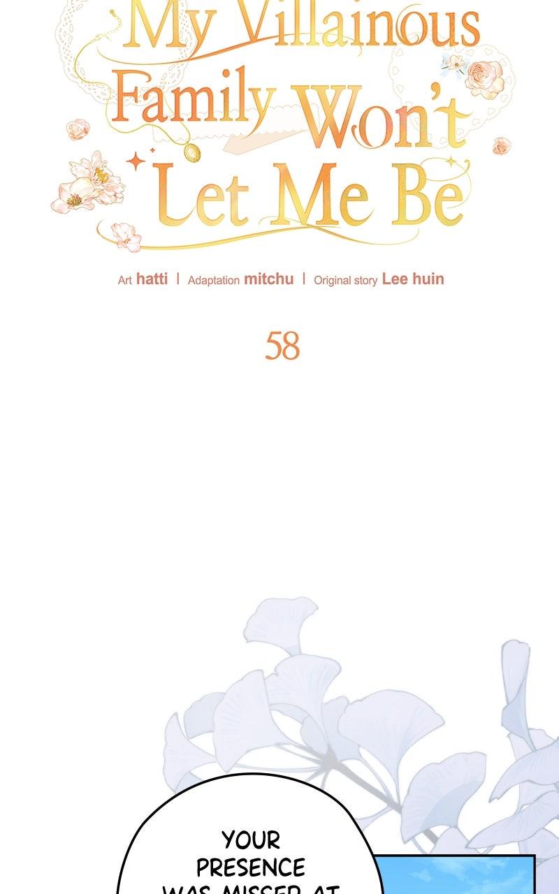 My Villainous Family Won't Let Me Be Chapter 58 - Page 20