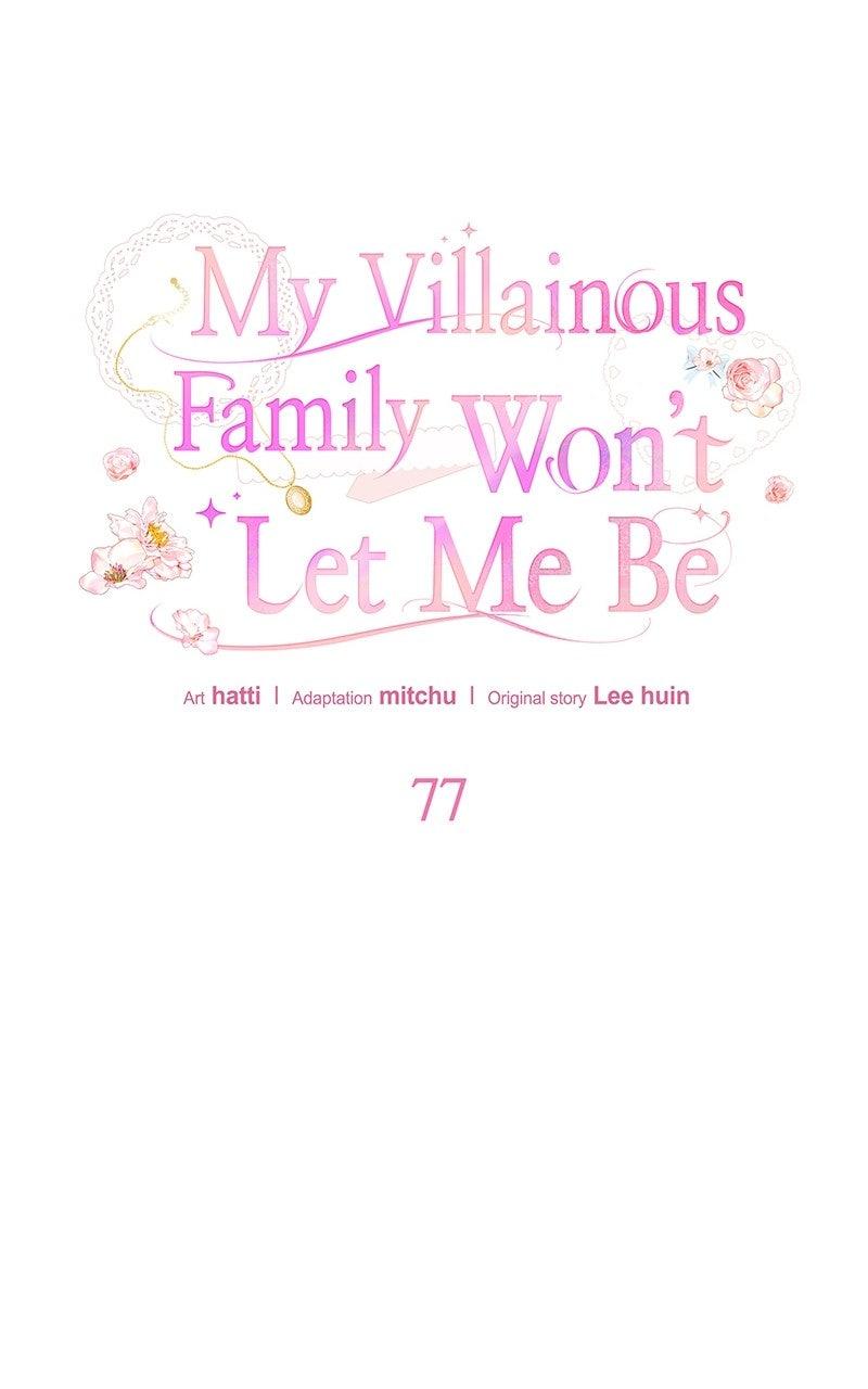 My Villainous Family Won't Let Me Be Chapter 77 - Page 19
