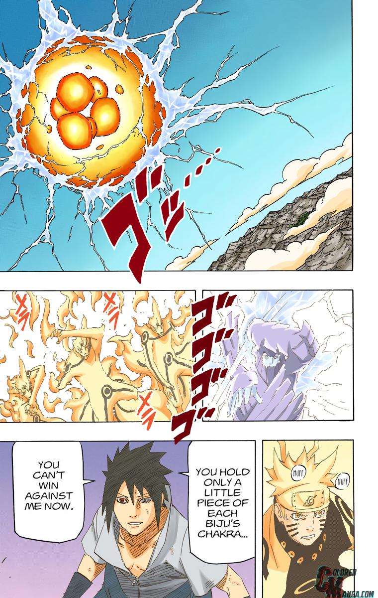 Naruto (Color) Chapter 696 - Page 12