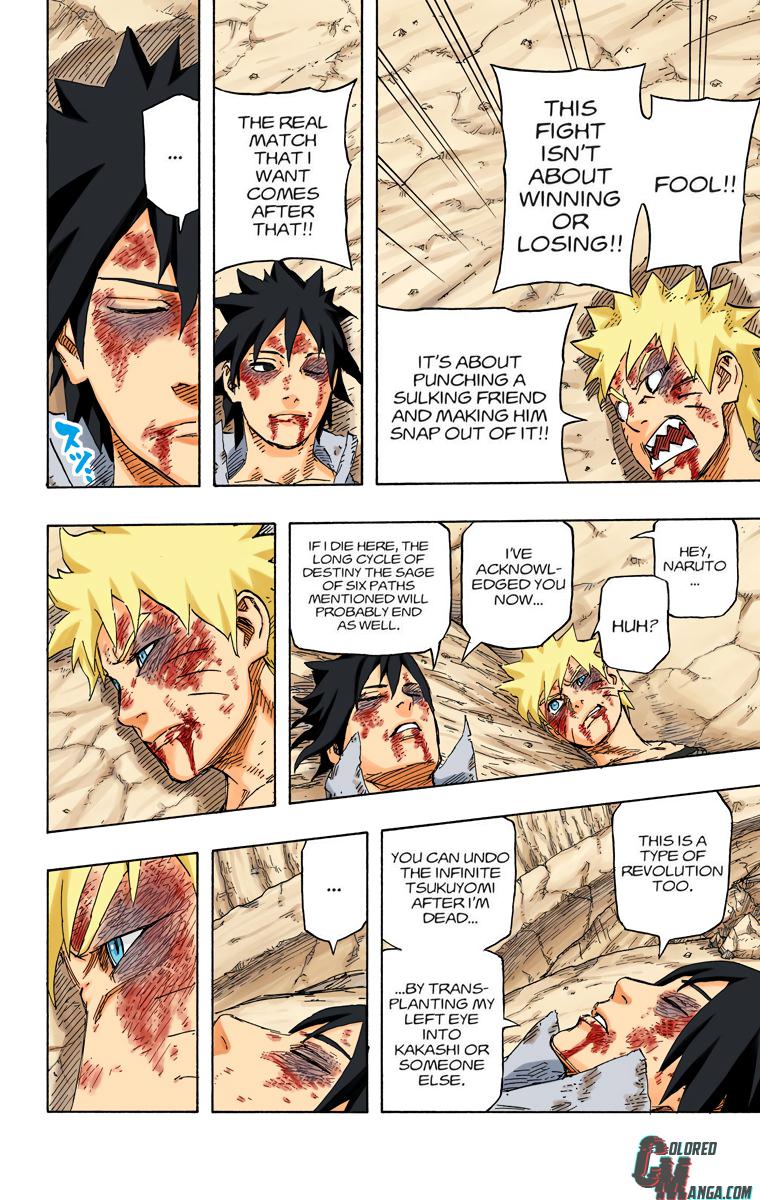 Naruto (Color) Chapter 698 - Page 18