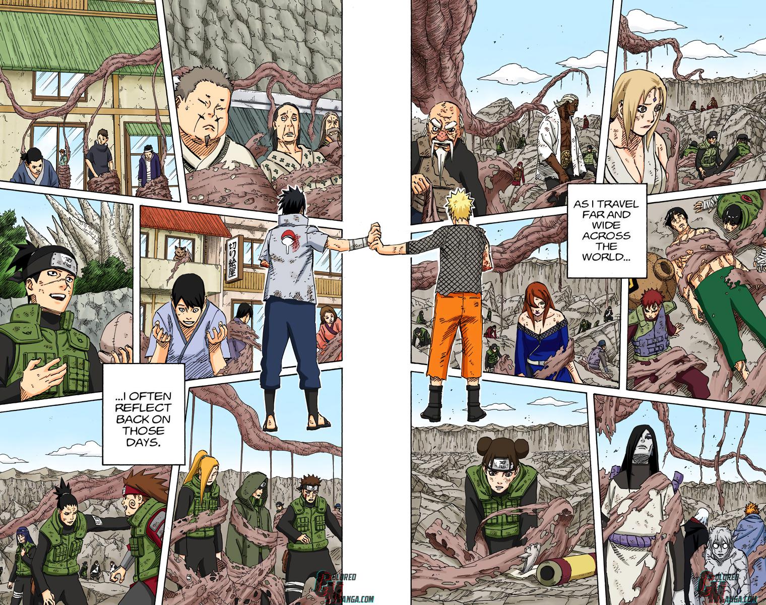 Naruto (Color) Chapter 699 - Page 10