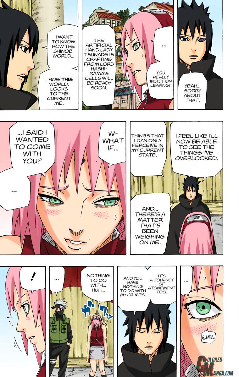 Naruto (Color) Chapter 699 - Page 16