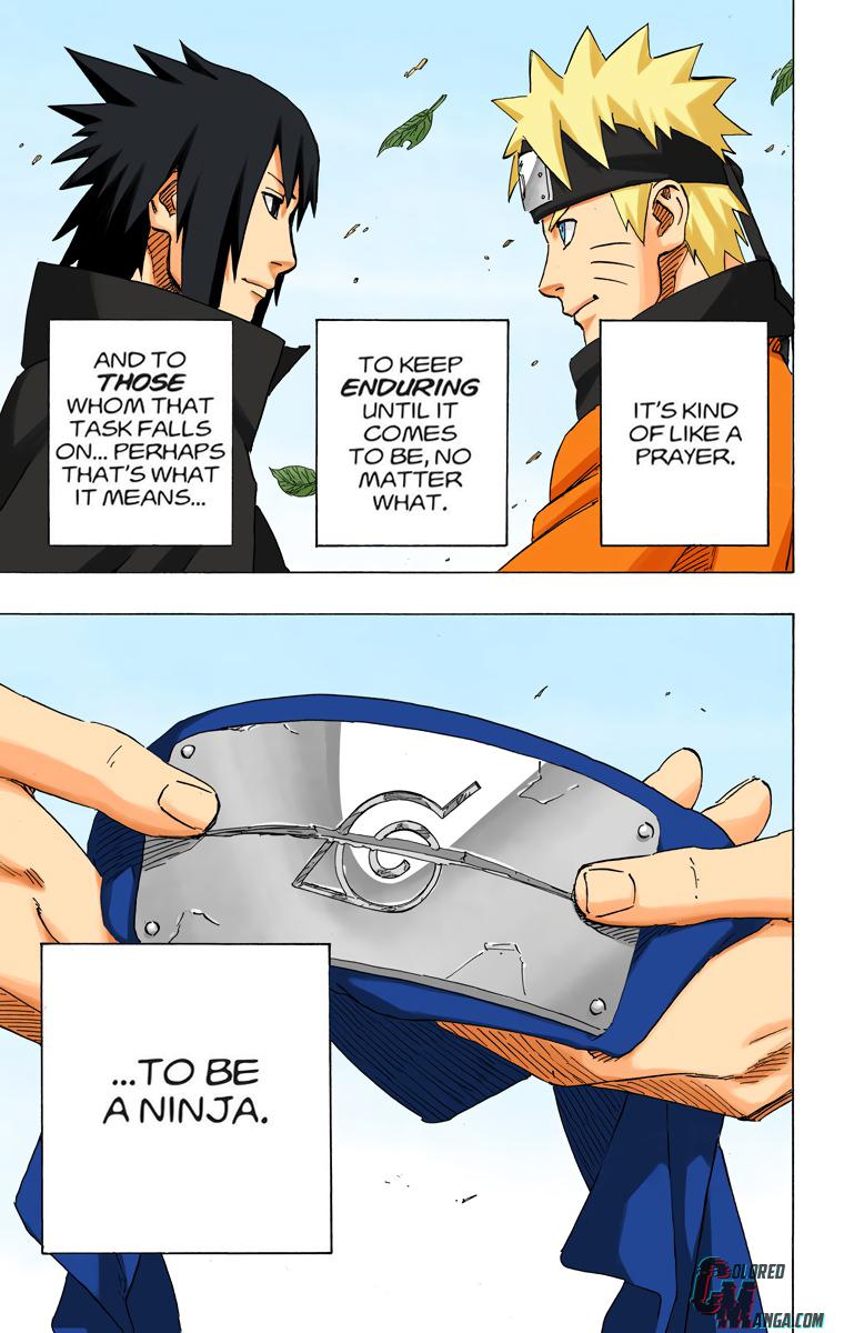 Naruto (Color) Chapter 699 - Page 20