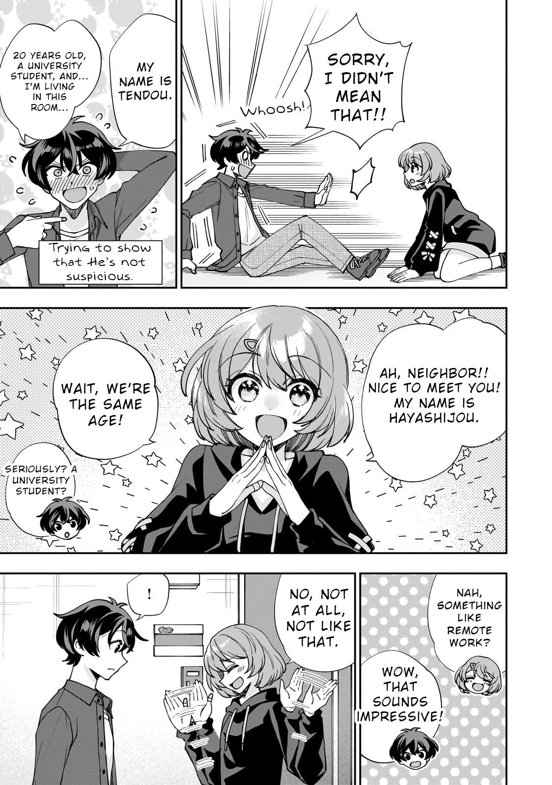 Net no "Oshi" to Real no "Oshi" ga Tonari ni Hikkoshite Kita Chapter 1 - Page 19