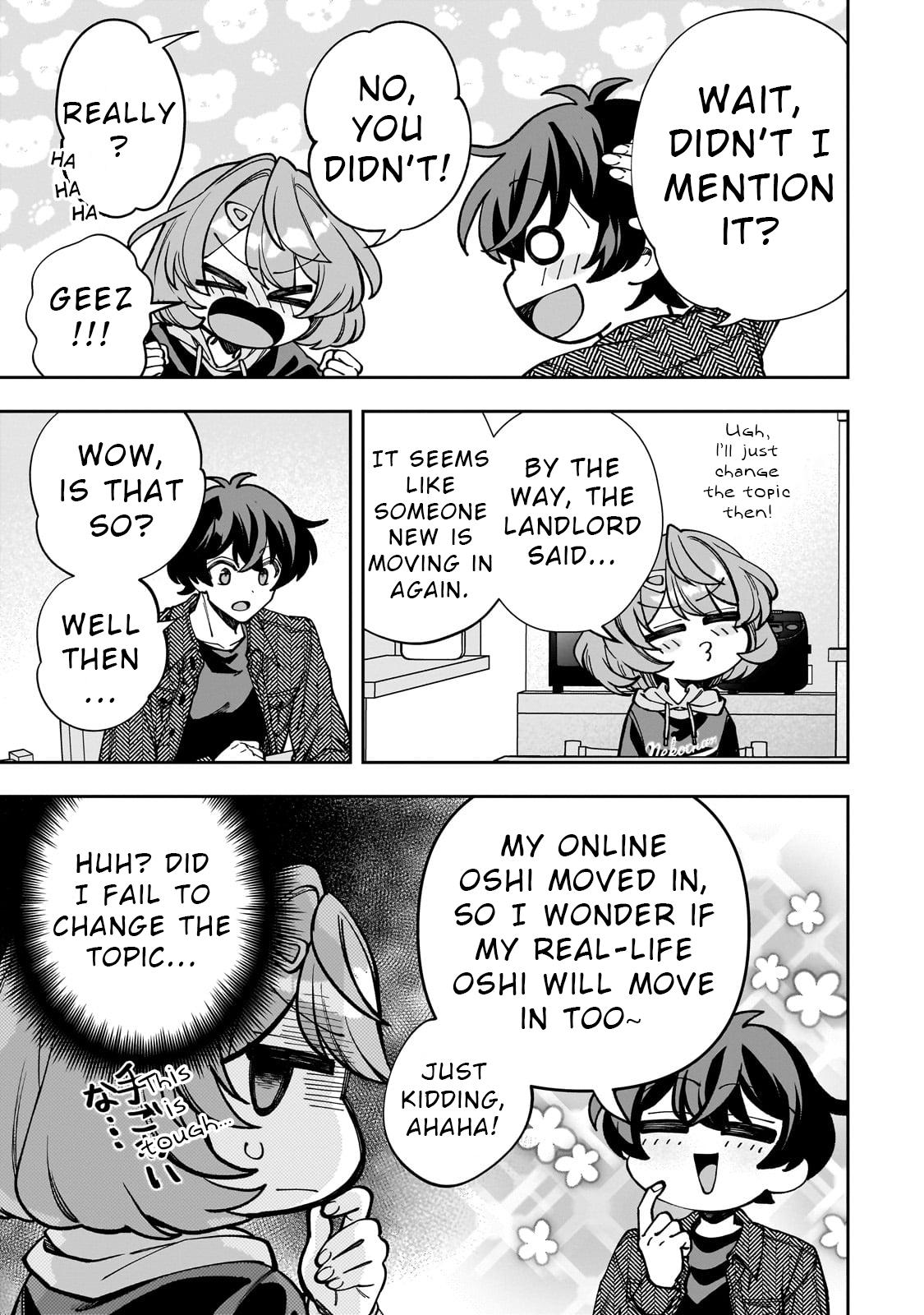 Net no "Oshi" to Real no "Oshi" ga Tonari ni Hikkoshite Kita Chapter 5 - Page 15