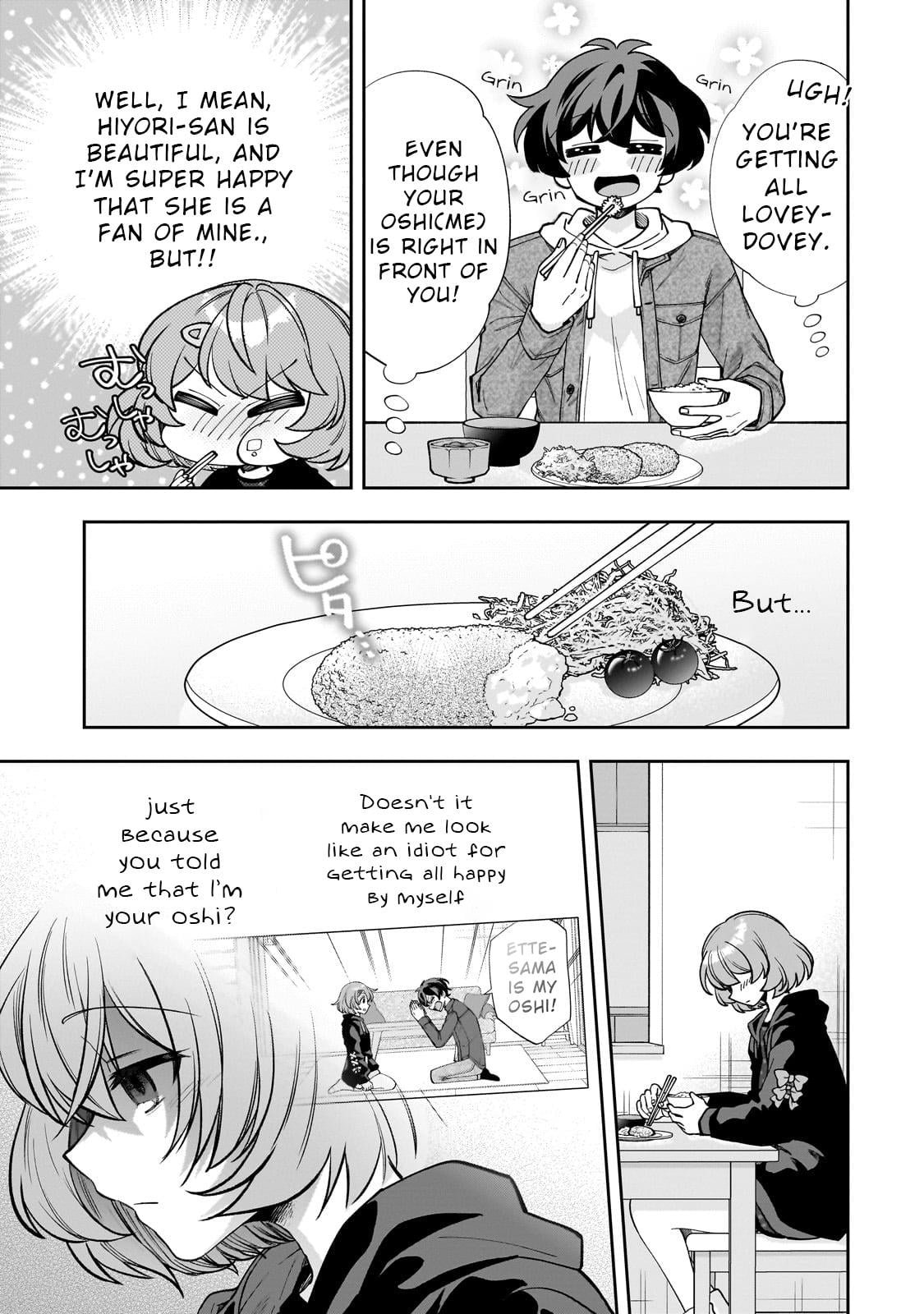 Net no "Oshi" to Real no "Oshi" ga Tonari ni Hikkoshite Kita Chapter 6 - Page 15