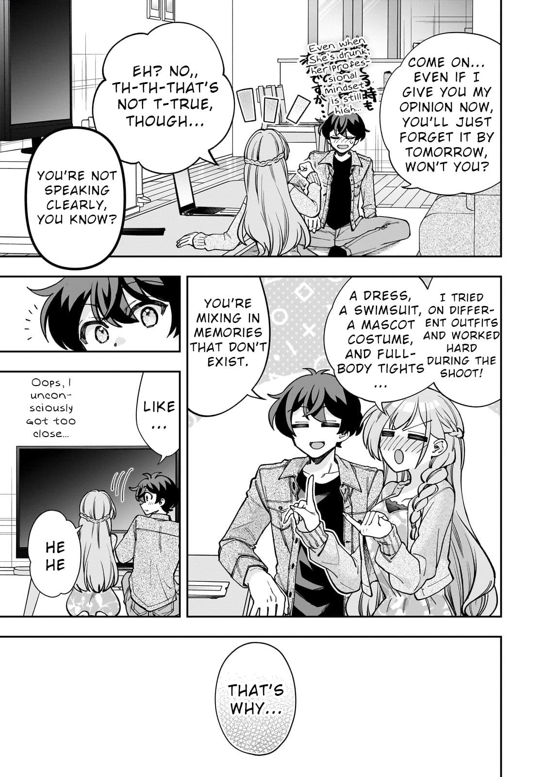 Net no "Oshi" to Real no "Oshi" ga Tonari ni Hikkoshite Kita Chapter 7 - Page 15