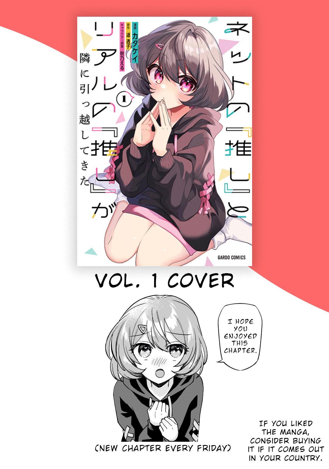 Net no "Oshi" to Real no "Oshi" ga Tonari ni Hikkoshite Kita Chapter 8 - Page 27