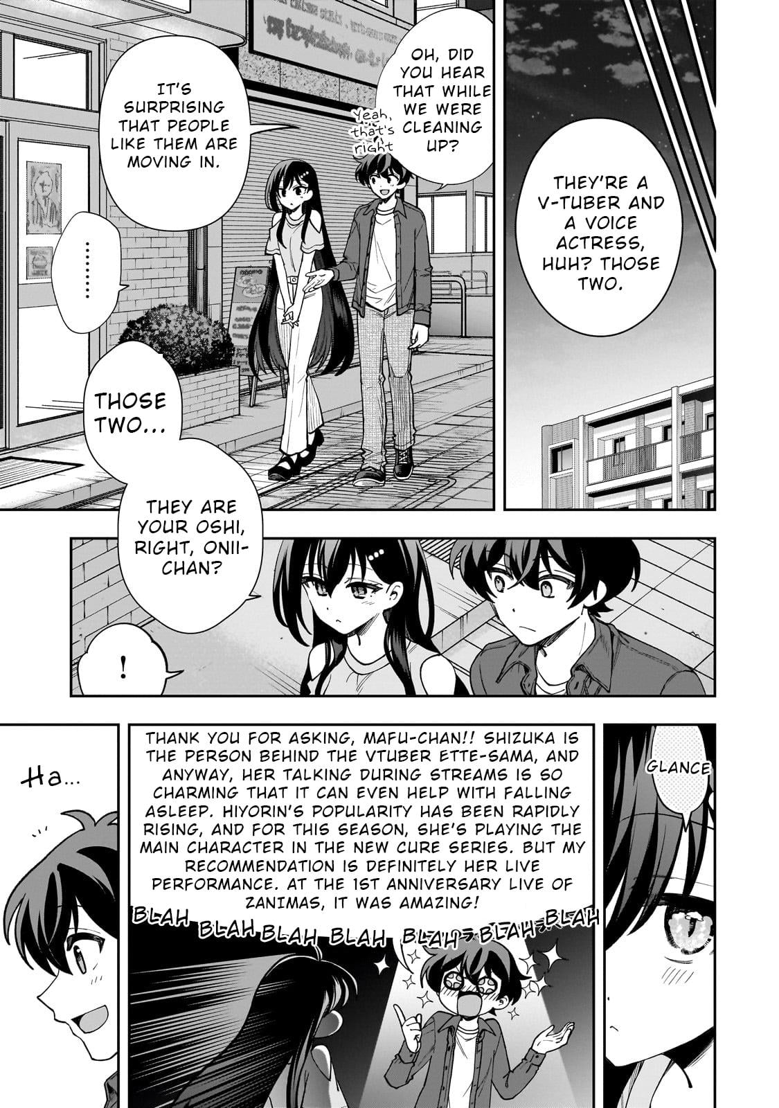 Net no "Oshi" to Real no "Oshi" ga Tonari ni Hikkoshite Kita Chapter 9 - Page 12
