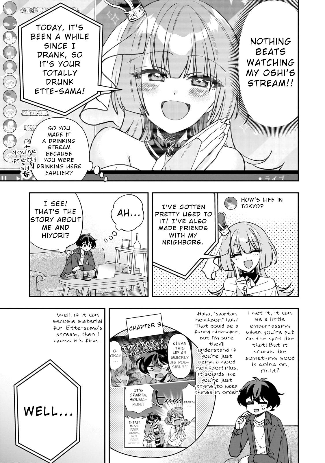 Net no "Oshi" to Real no "Oshi" ga Tonari ni Hikkoshite Kita Chapter 9 - Page 20