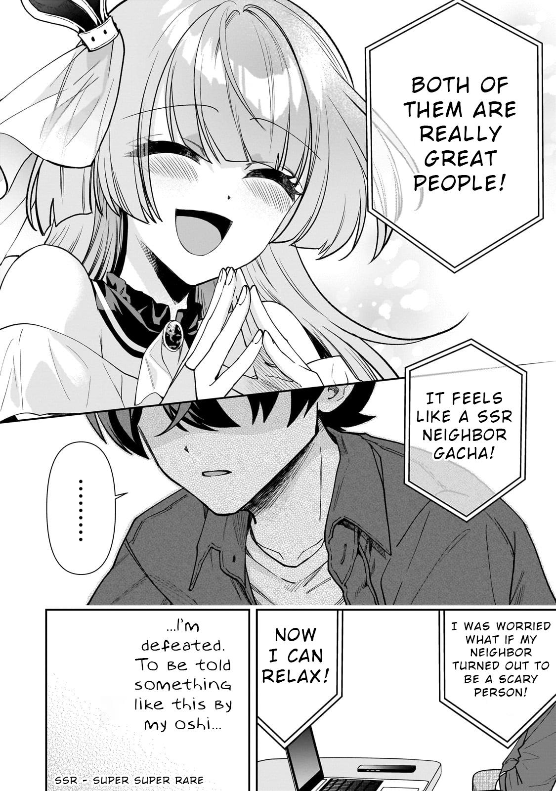 Net no "Oshi" to Real no "Oshi" ga Tonari ni Hikkoshite Kita Chapter 9 - Page 21