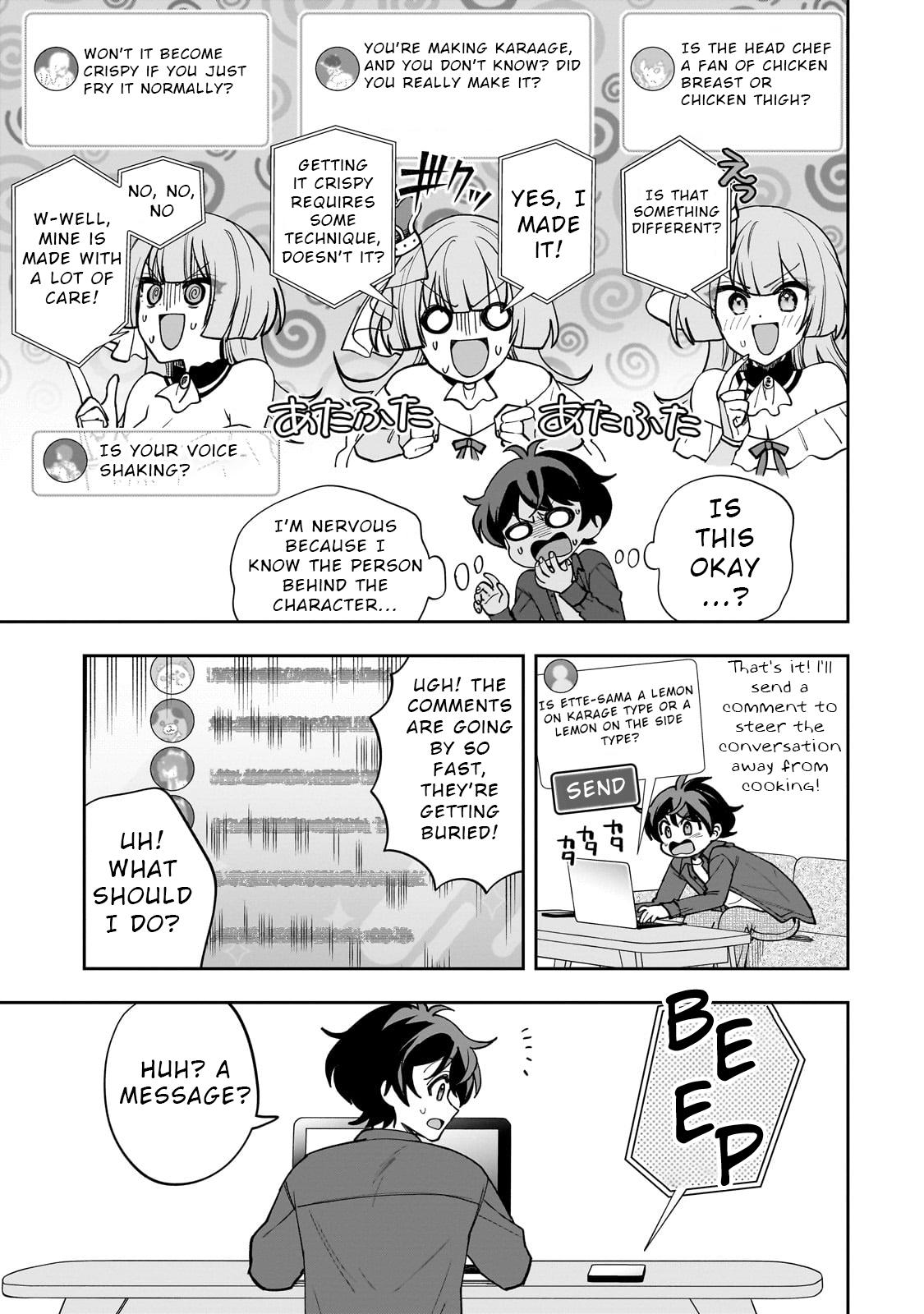 Net no "Oshi" to Real no "Oshi" ga Tonari ni Hikkoshite Kita Chapter 9 - Page 24