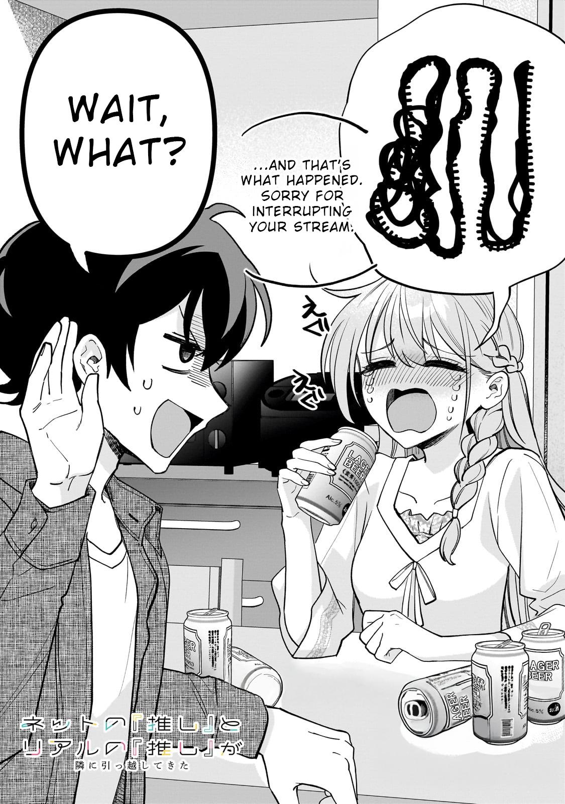 Net no "Oshi" to Real no "Oshi" ga Tonari ni Hikkoshite Kita Chapter 14 - Page 4