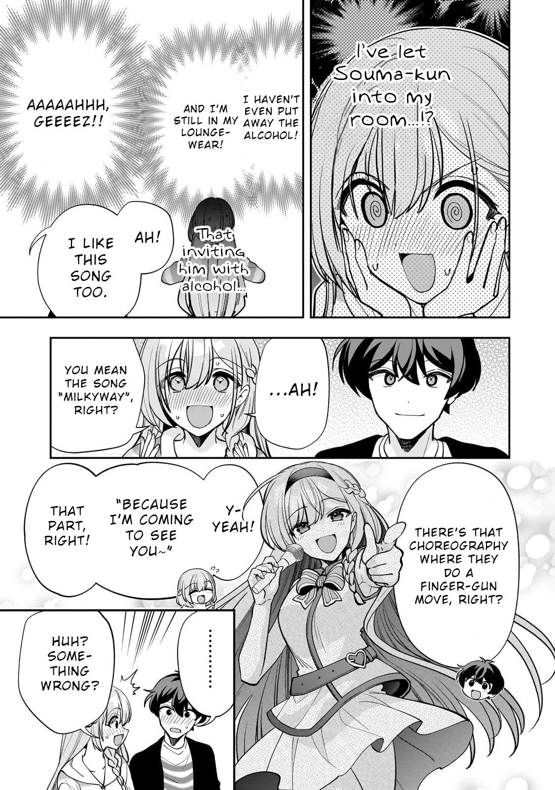 Net no "Oshi" to Real no "Oshi" ga Tonari ni Hikkoshite Kita Chapter 20 - Page 19