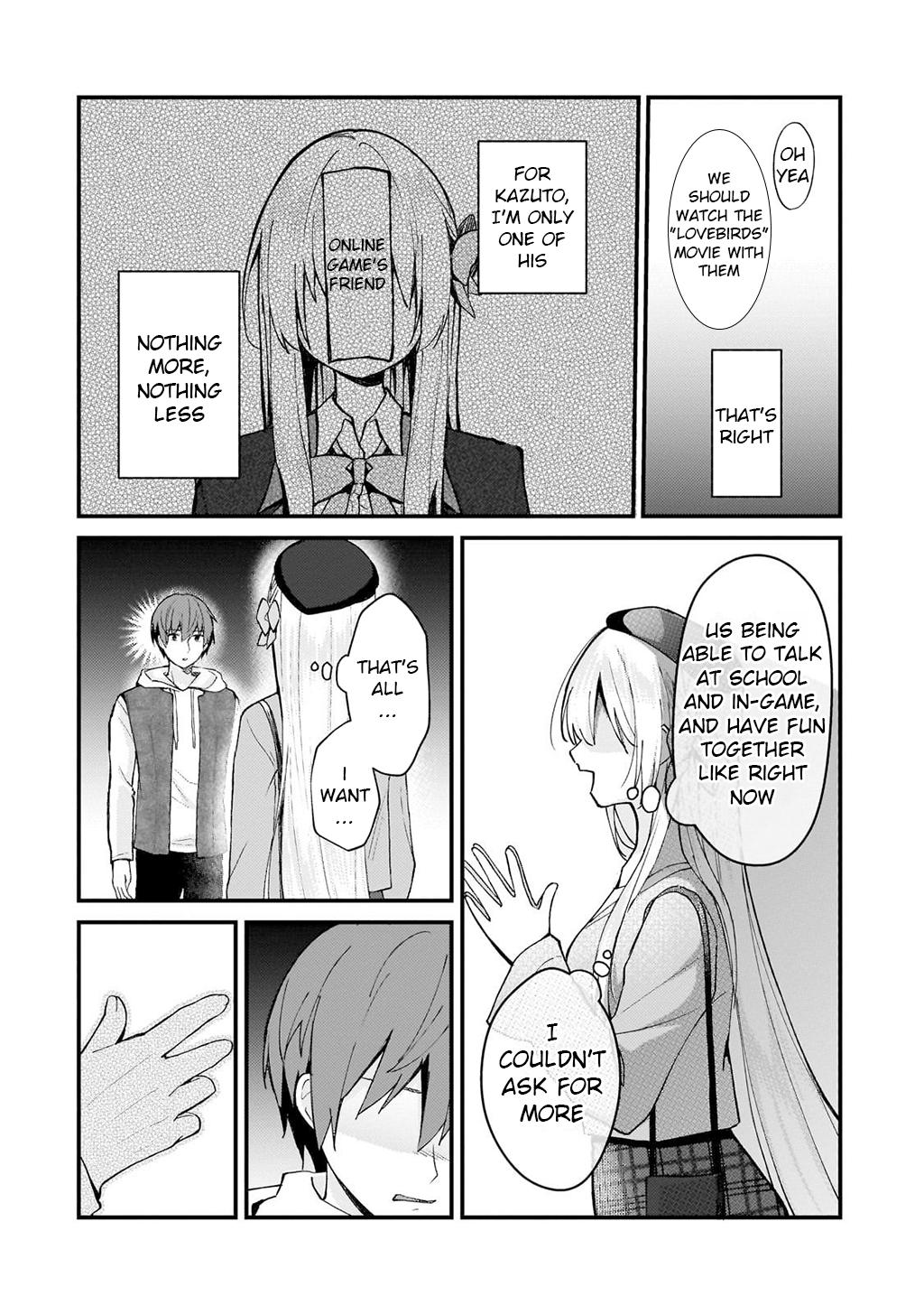 Netoge no Yome ga Ninki Idol datta: Cool kei no Kanojo wa Genjitsu demo Yome no Tsumori de Iru Chapter 32 - Page 14