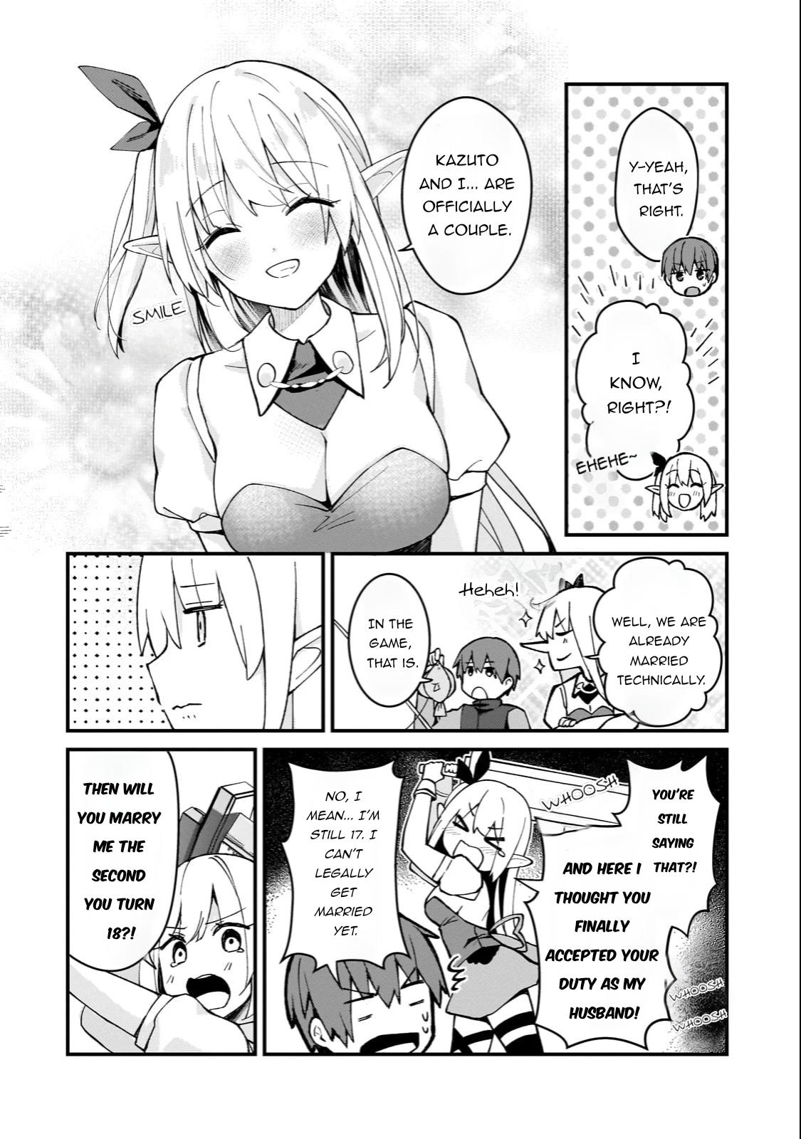 Netoge no Yome ga Ninki Idol datta: Cool kei no Kanojo wa Genjitsu demo Yome no Tsumori de Iru Chapter 36 - Page 4