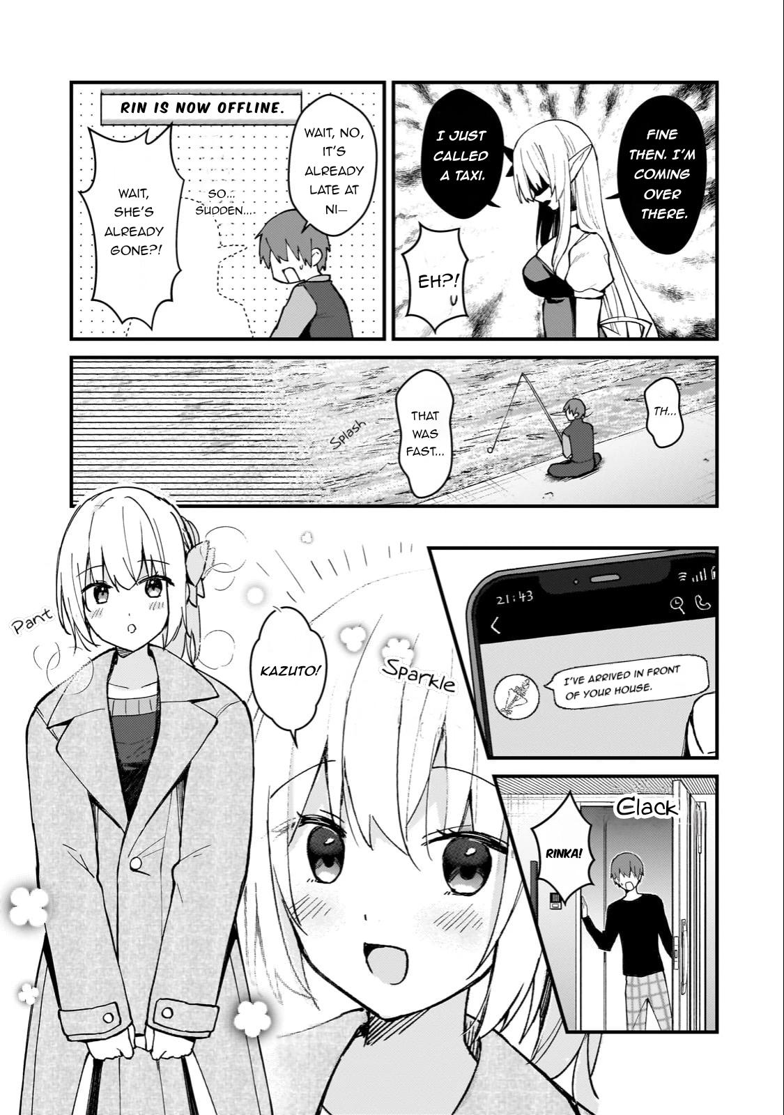 Netoge no Yome ga Ninki Idol datta: Cool kei no Kanojo wa Genjitsu demo Yome no Tsumori de Iru Chapter 36 - Page 7