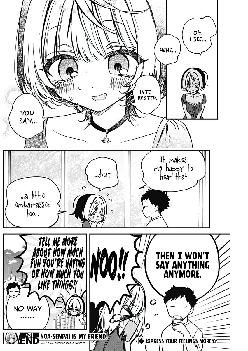 Noa-senpai wa Tomodachi Chapter 31 - Page 19
