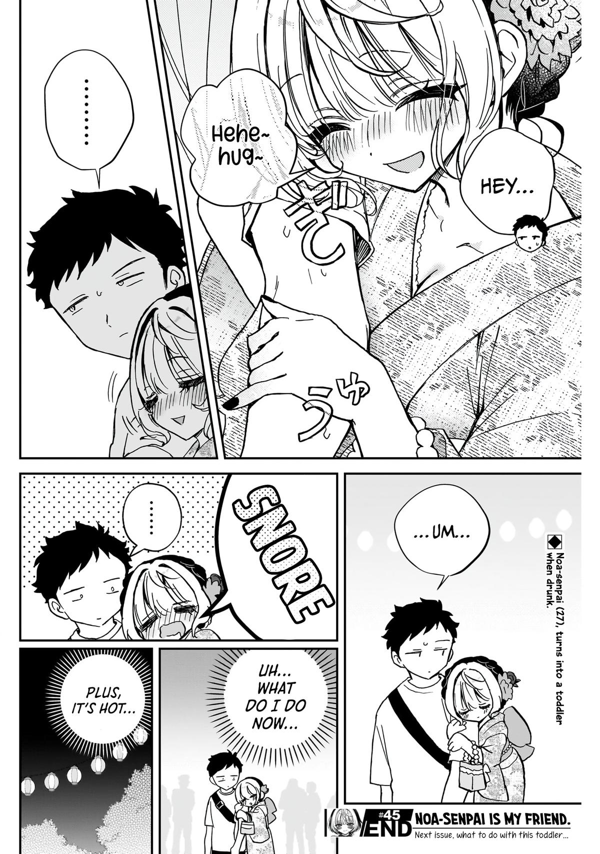 Noa-senpai wa Tomodachi Chapter 45 - Page 19