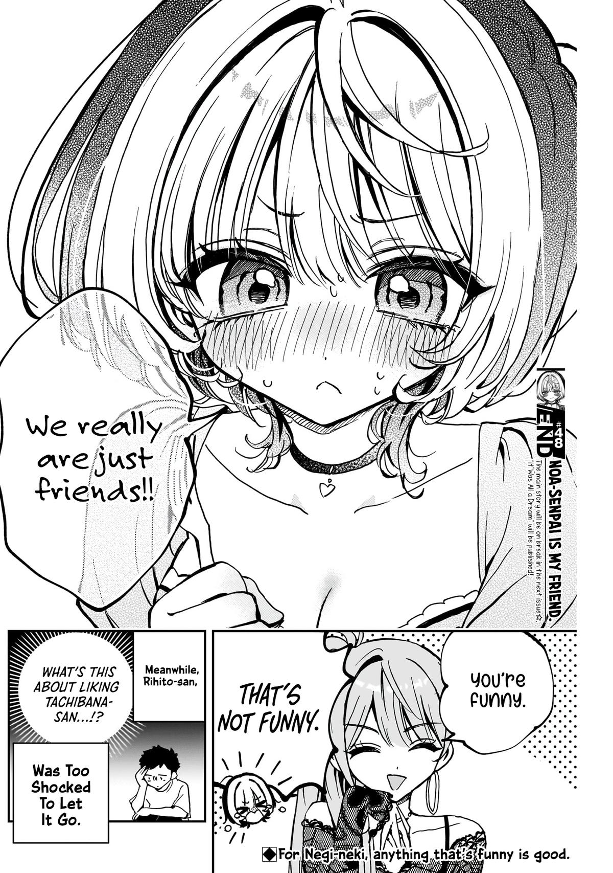 Noa-senpai wa Tomodachi Chapter 48 - Page 19