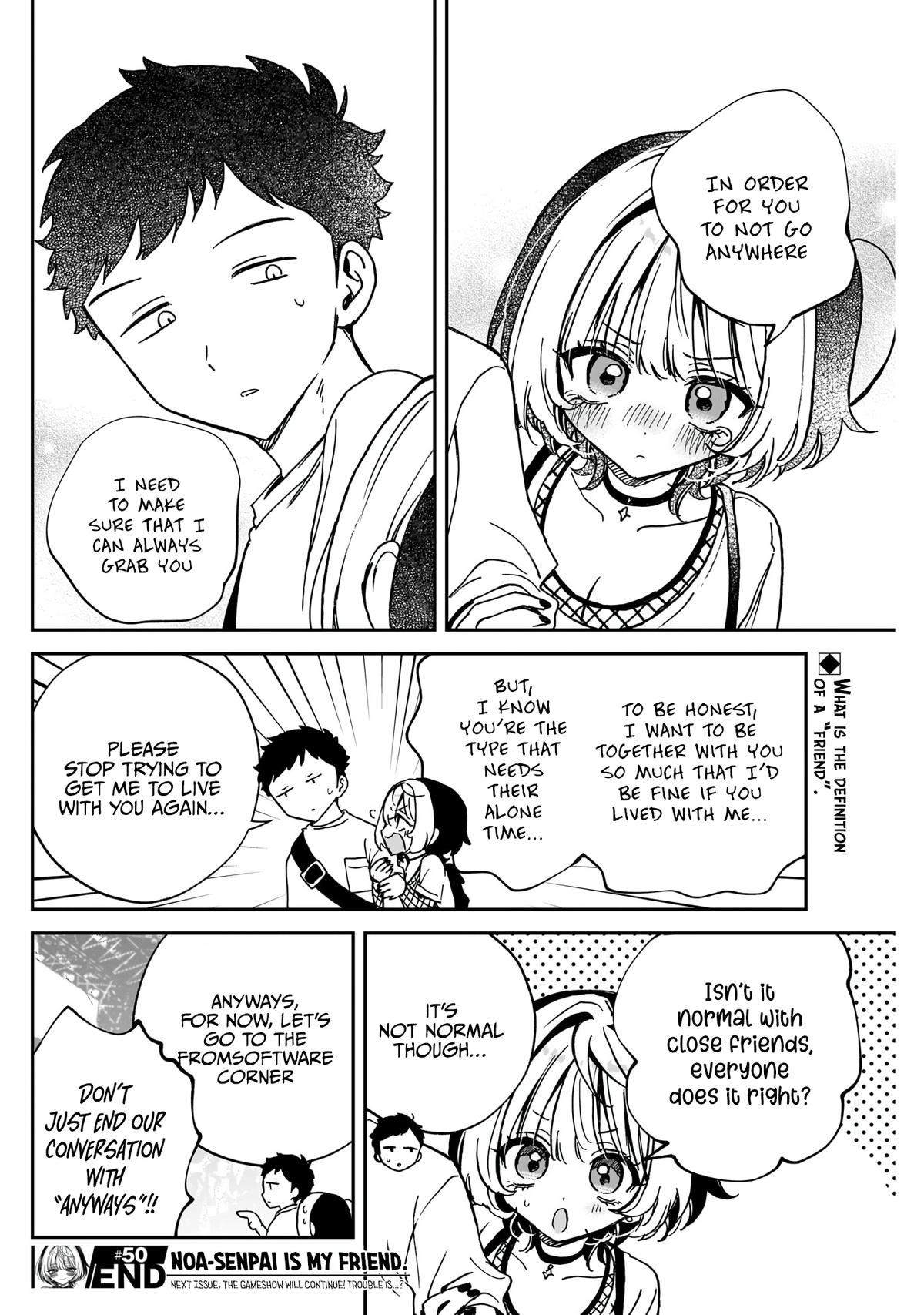 Noa-senpai wa Tomodachi Chapter 50 - Page 19