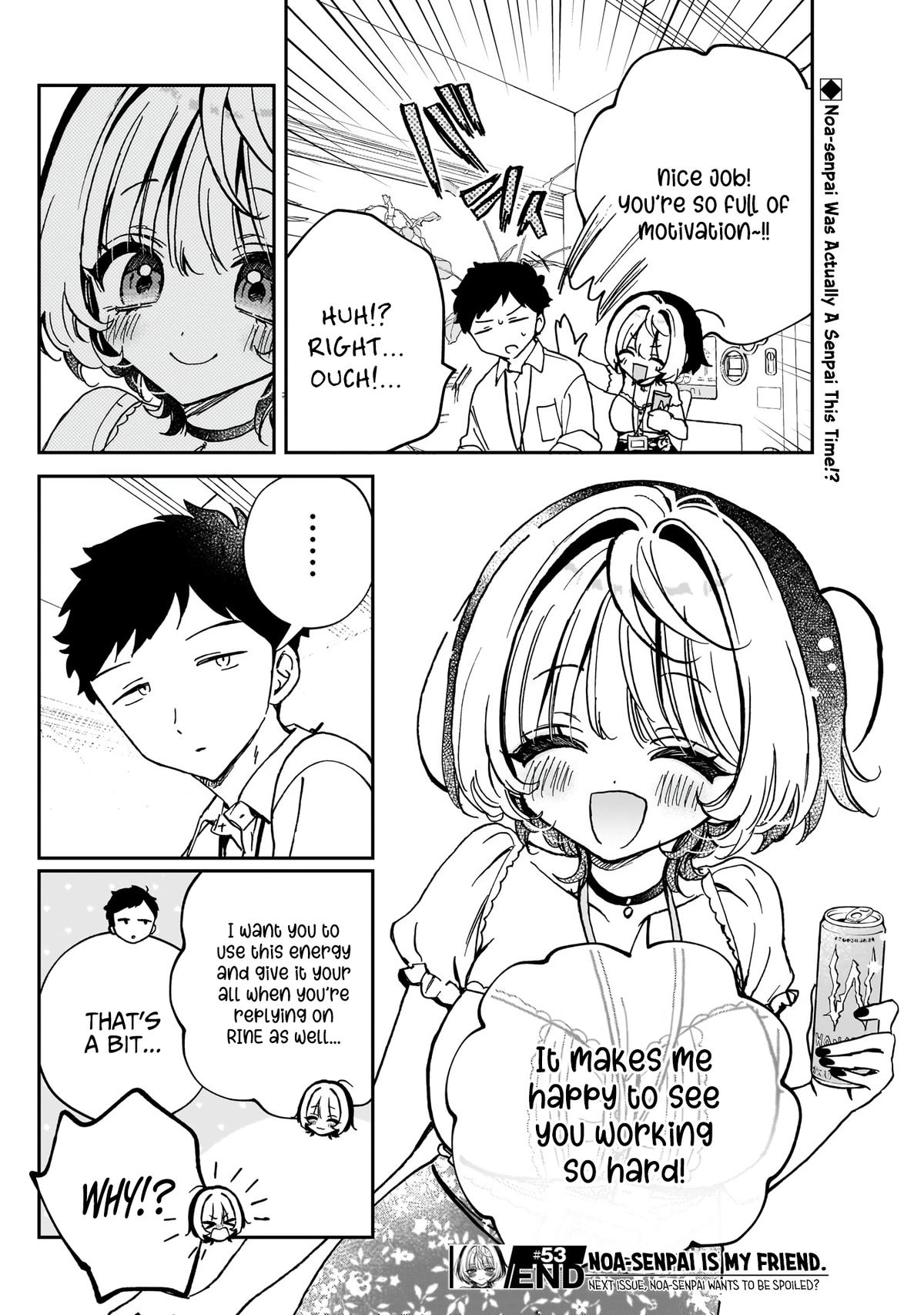 Noa-senpai wa Tomodachi Chapter 53 - Page 19