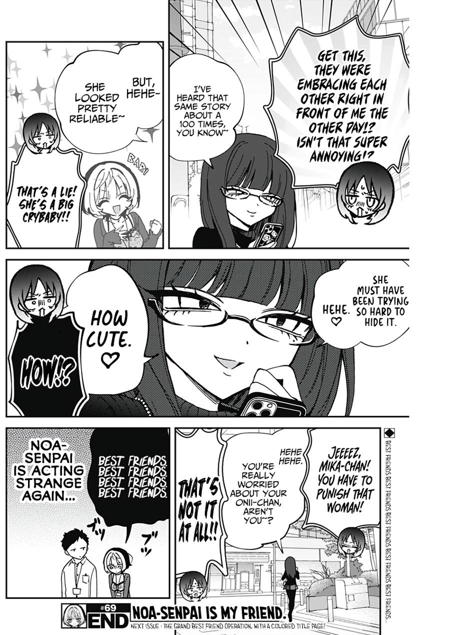 Noa-senpai wa Tomodachi Chapter 69 - Page 19