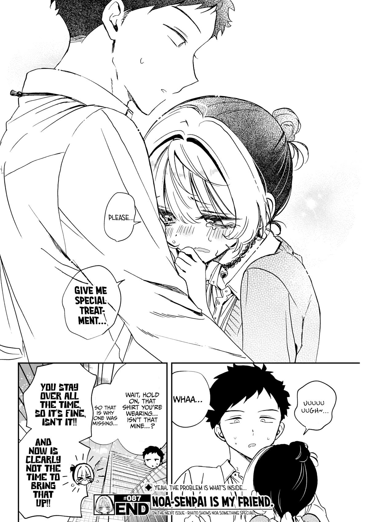 Noa-senpai wa Tomodachi Chapter 87 - Page 19