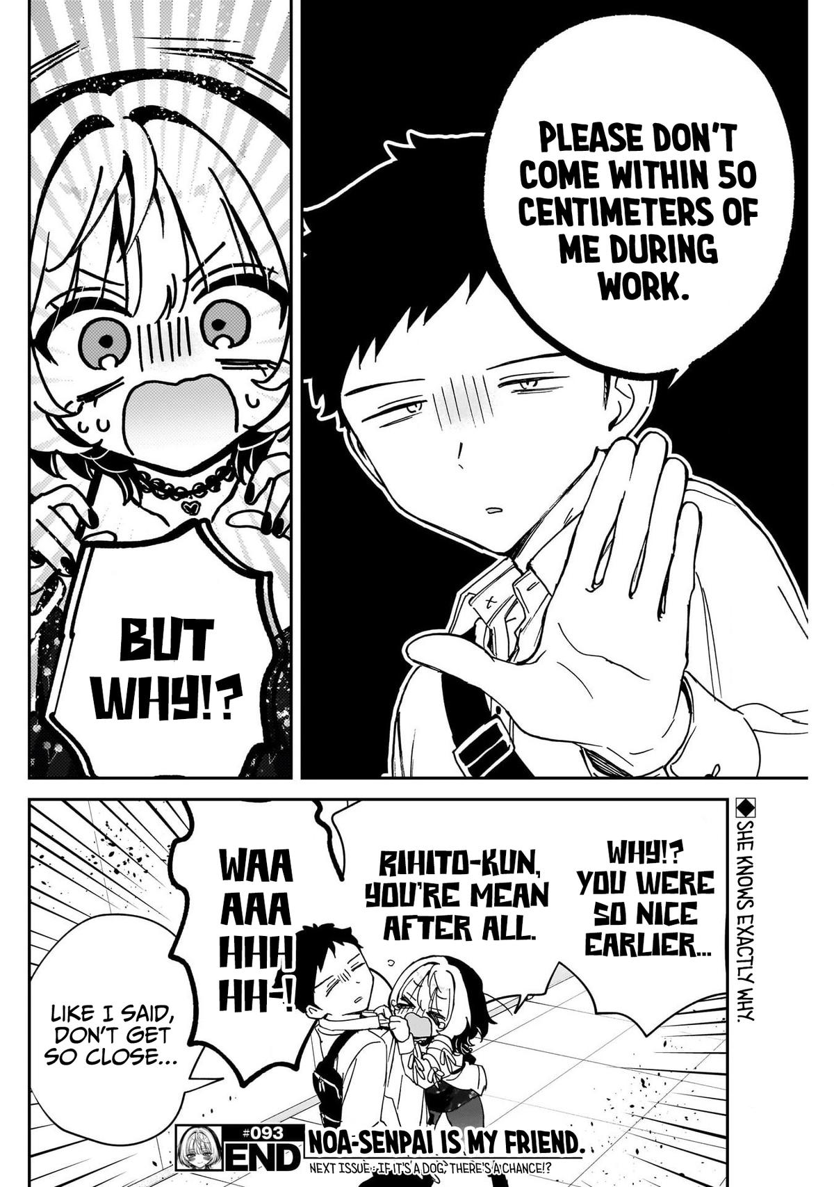 Noa-senpai wa Tomodachi Chapter 93 - Page 18