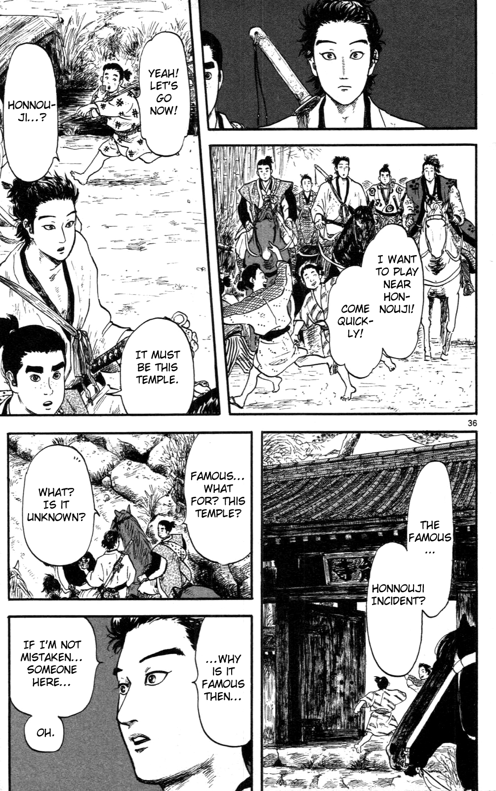 Nobunaga Kyousoukyoku Chapter 8 - Page 36