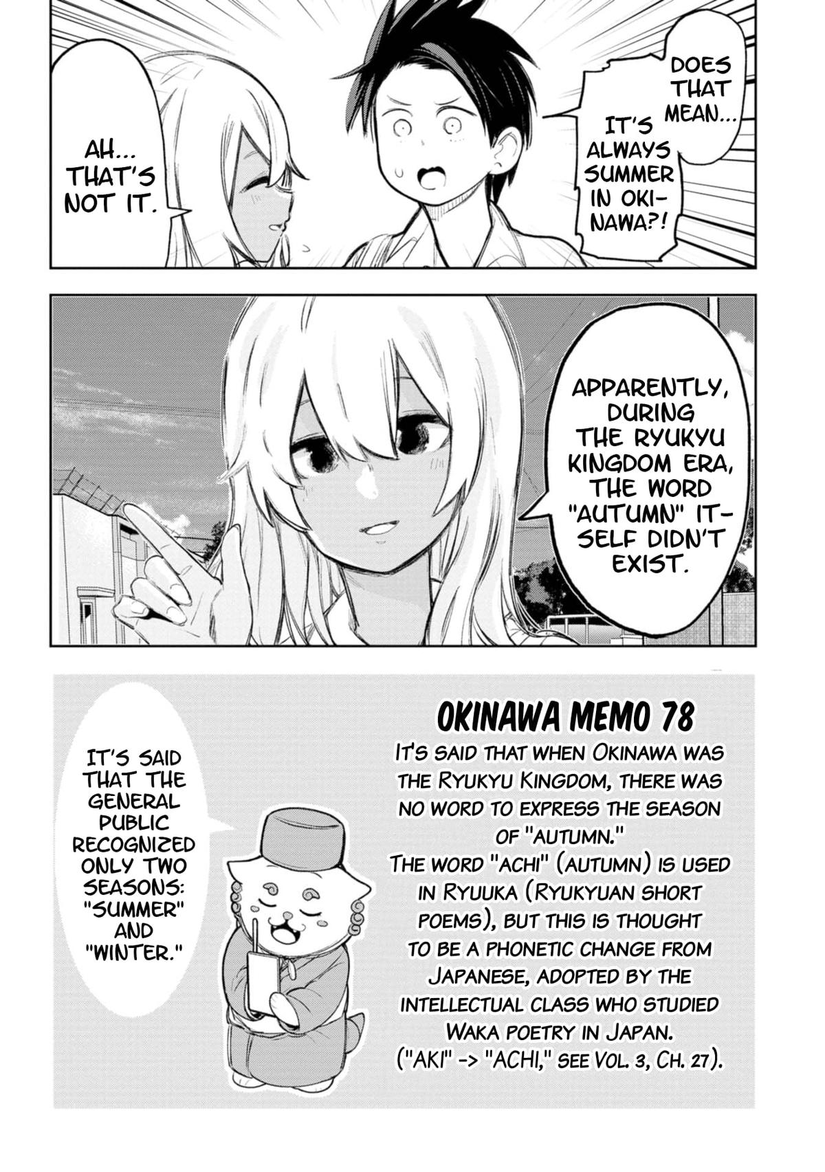 Okinawa de Suki ni Natta ko ga Hougen Sugite Tsura Sugiru Chapter 47 - Page 7