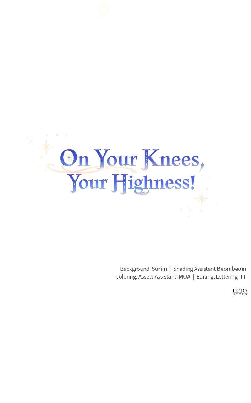 On Your Knees, Your Highness! Chapter 34 - Page 89