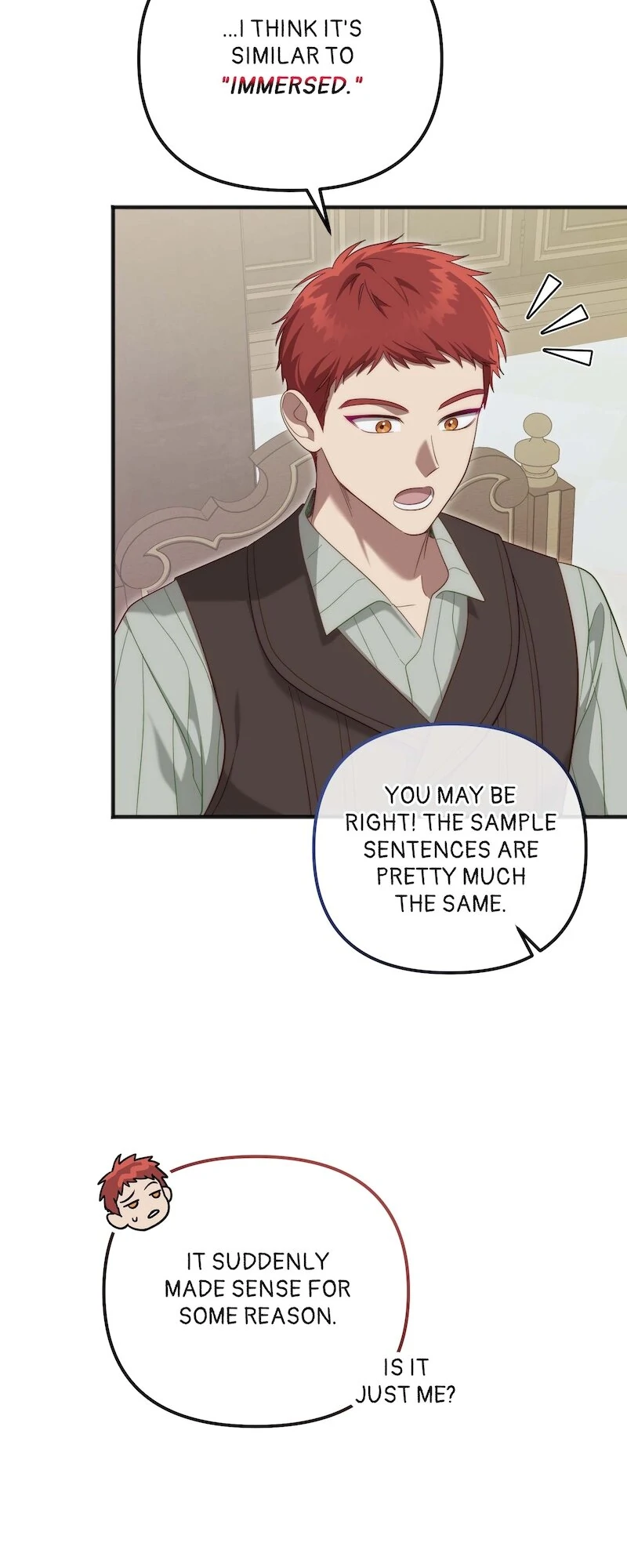 Only I Can Speak the Ancient Language of Magic Chapter 110 - Page 4