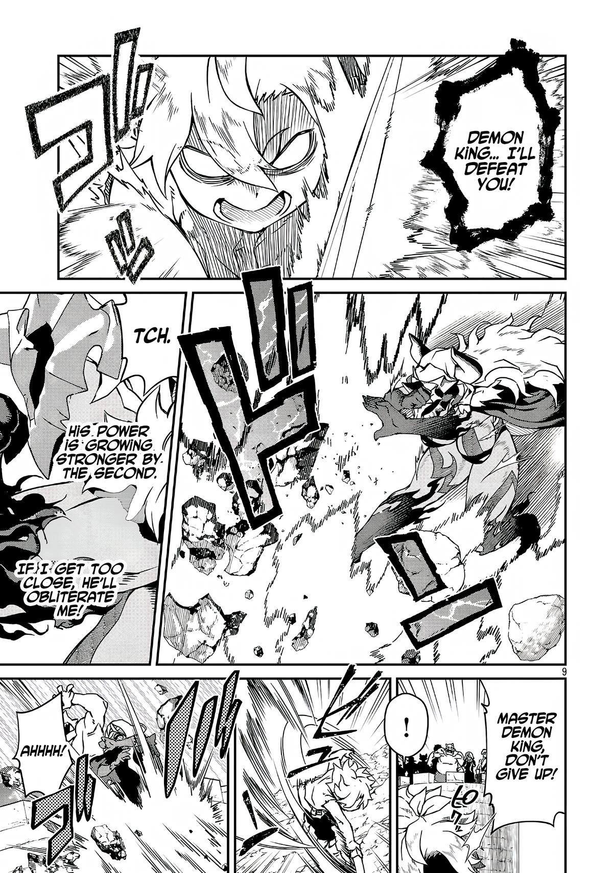 Onnamaou-sama wa Yuusha-kun o Taosenai Chapter 19.1 - Page 9