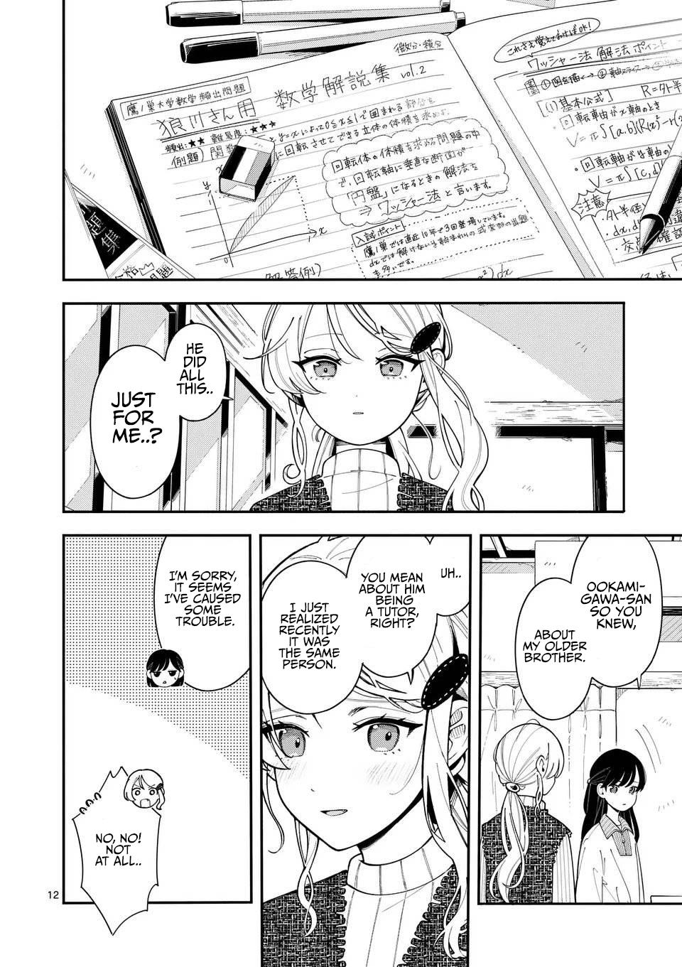 Ookami wa Tsuki ni Koi wo Suru Chapter 40 - Page 12