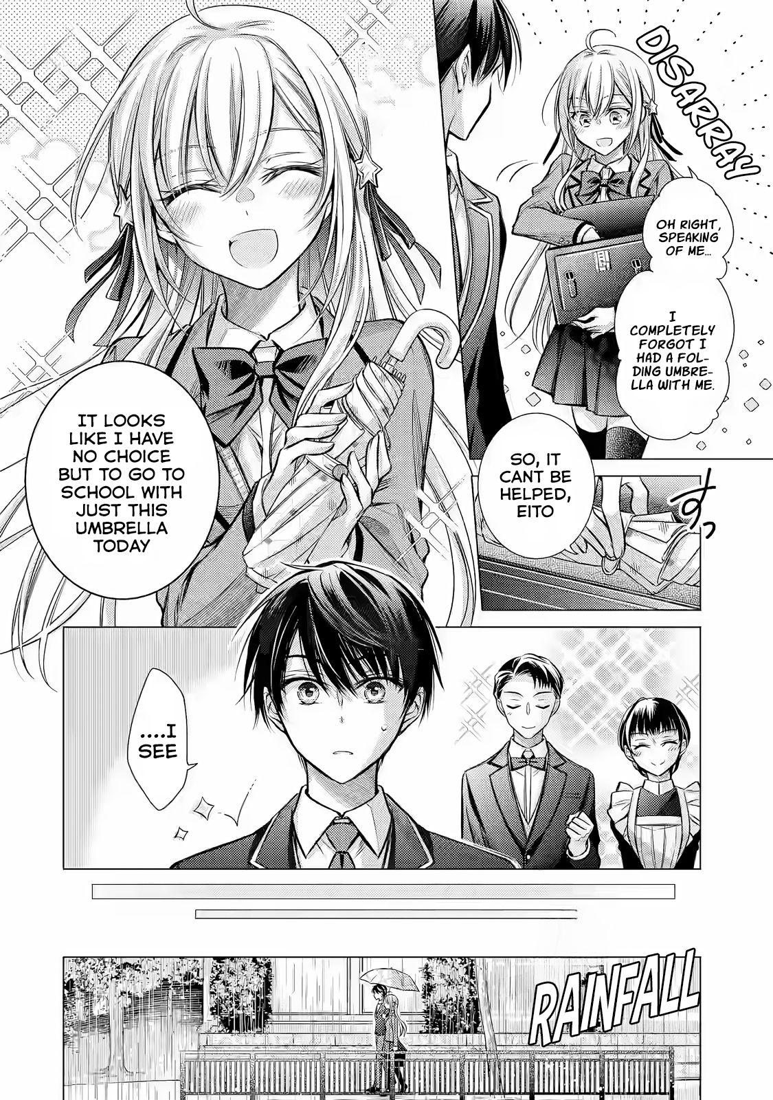 Ore ga Kokuhaku Sarete Kara, Ojou no Yousu ga Okashii Chapter 1.2 - Page 8
