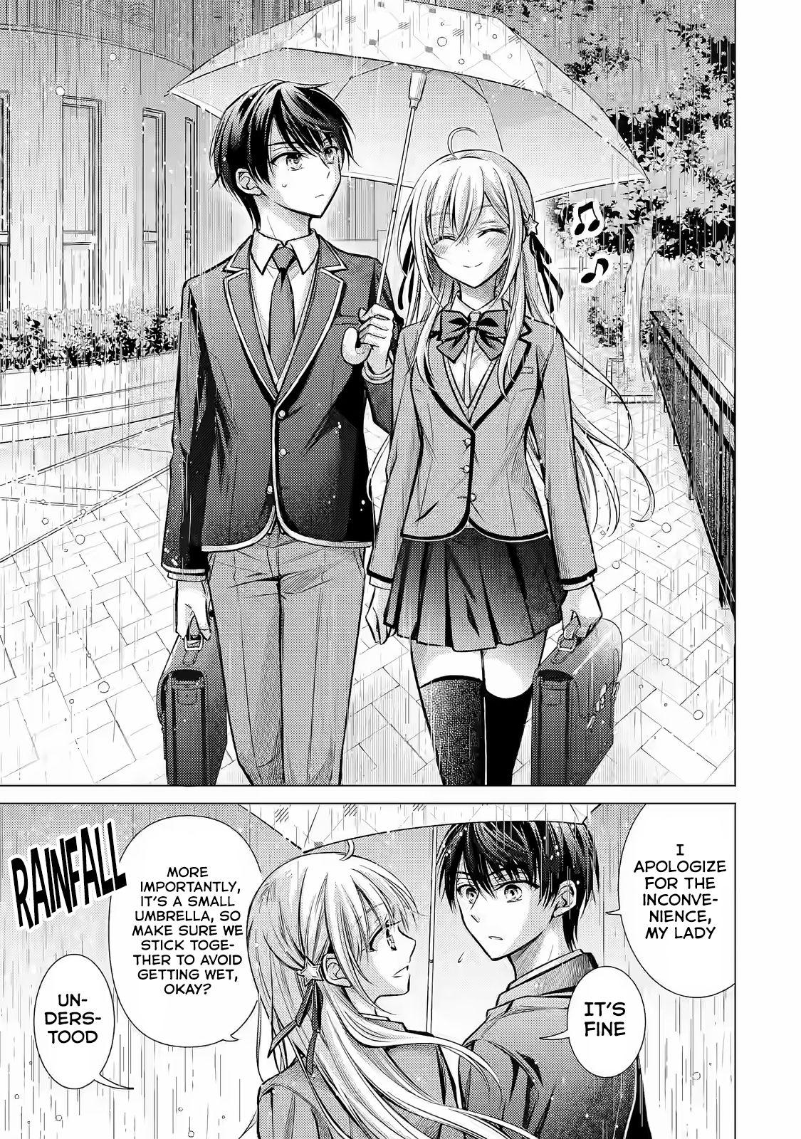 Ore ga Kokuhaku Sarete Kara, Ojou no Yousu ga Okashii Chapter 1.2 - Page 9