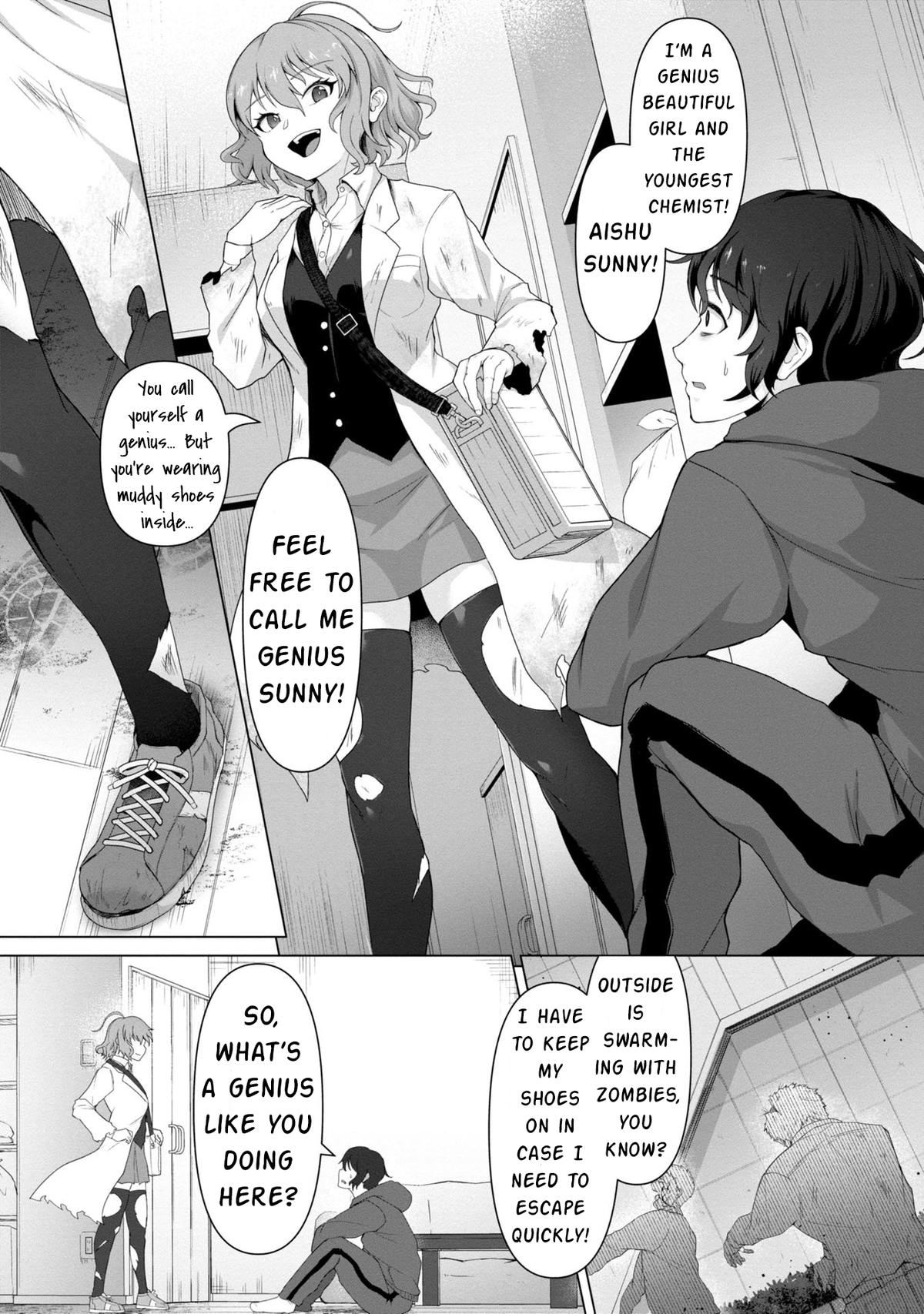 Ore no Vaccine dake ga Zombie shita Sekai wo Sukueru Chapter 1 - Page 12