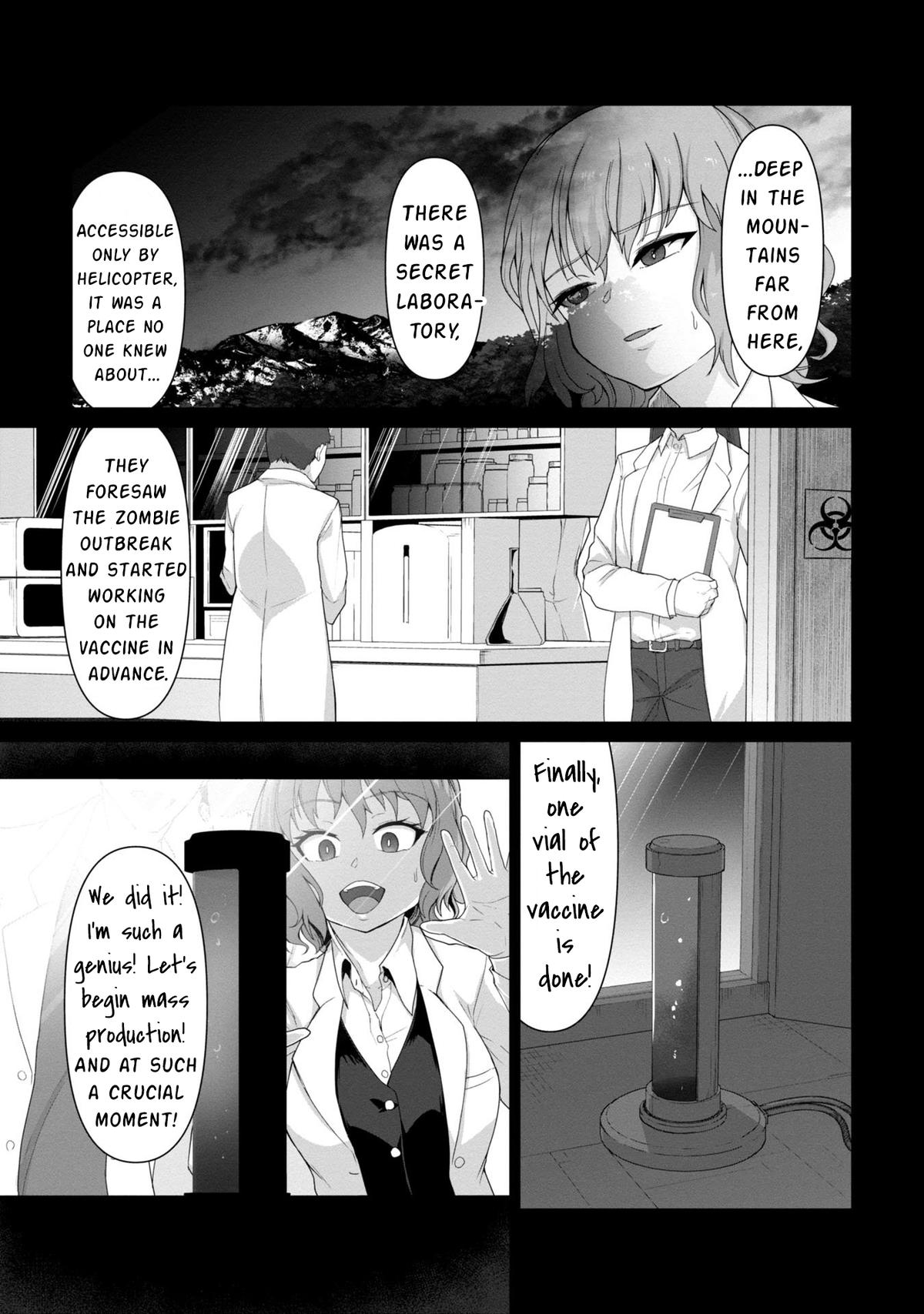Ore no Vaccine dake ga Zombie shita Sekai wo Sukueru Chapter 1 - Page 15