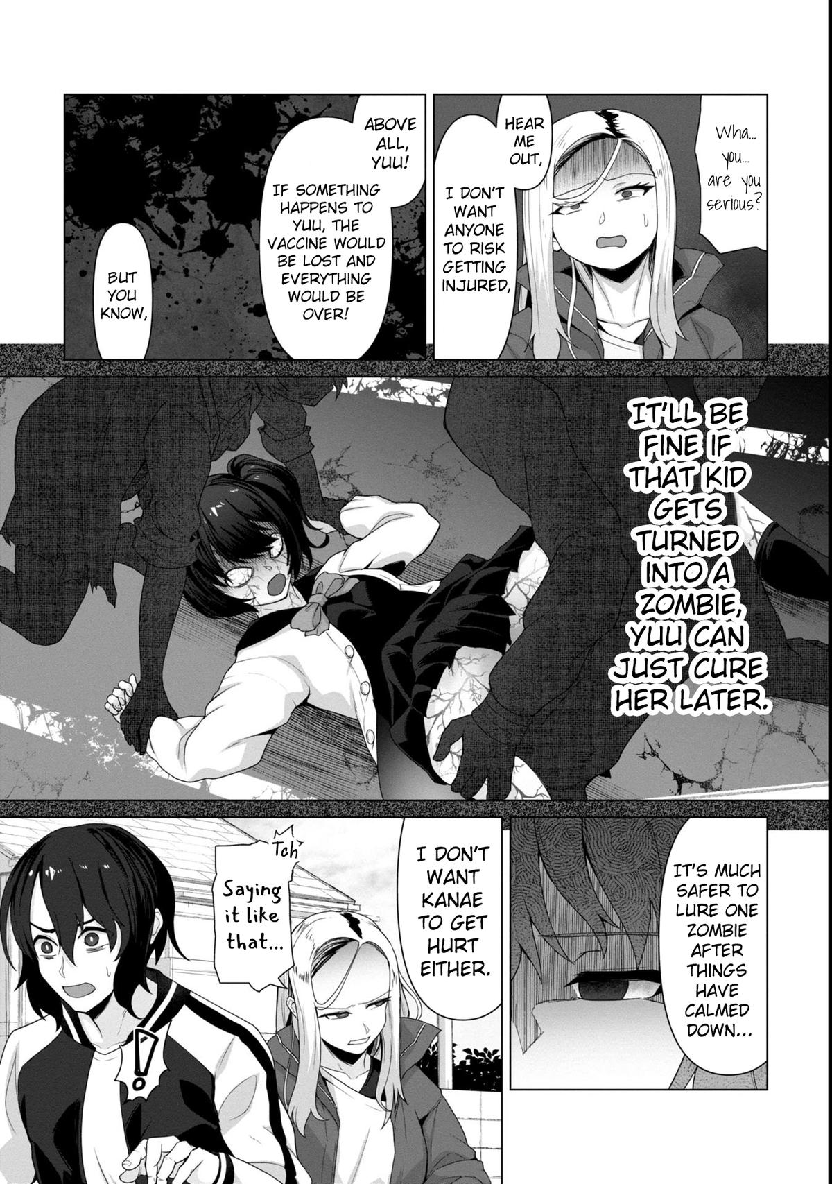 Ore no Vaccine dake ga Zombie shita Sekai wo Sukueru Chapter 5 - Page 13